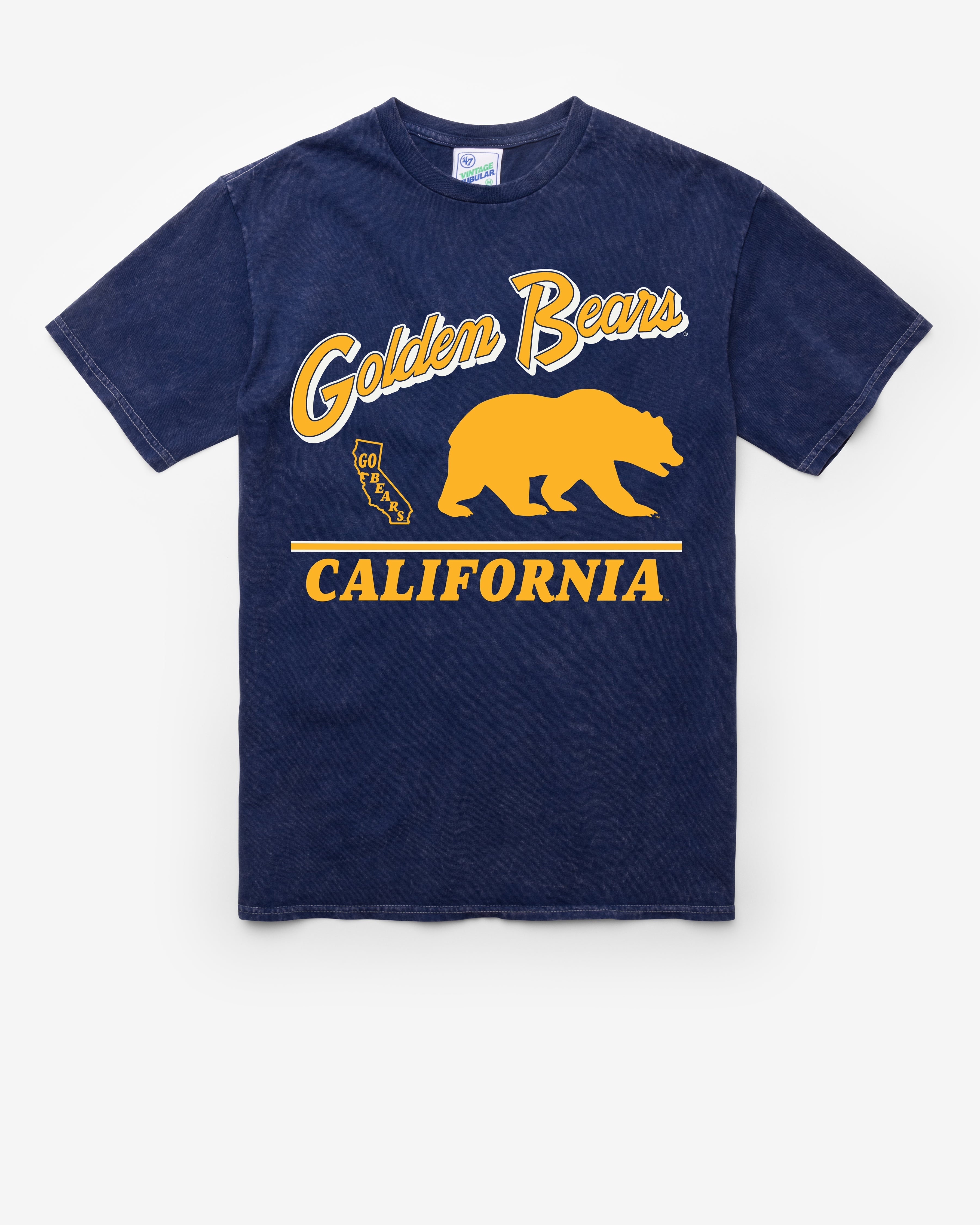 CAL-BERKELEY GOLDEN BEARS FLY BY VINTAGE '47 TUBULAR TEE