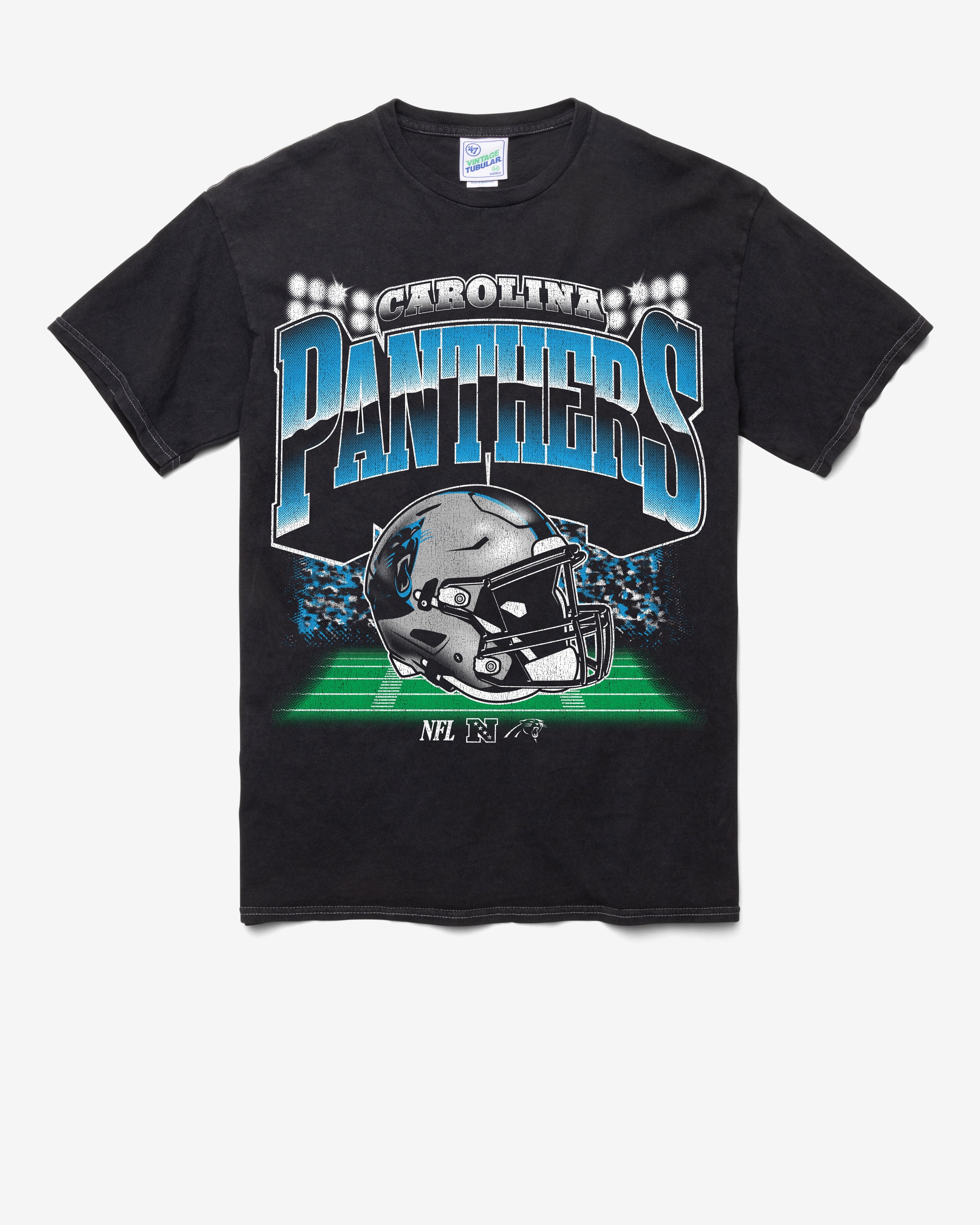 CAROLINA PANTHERS BLINDSIDE VINTAGE '47 TUBULAR TEE