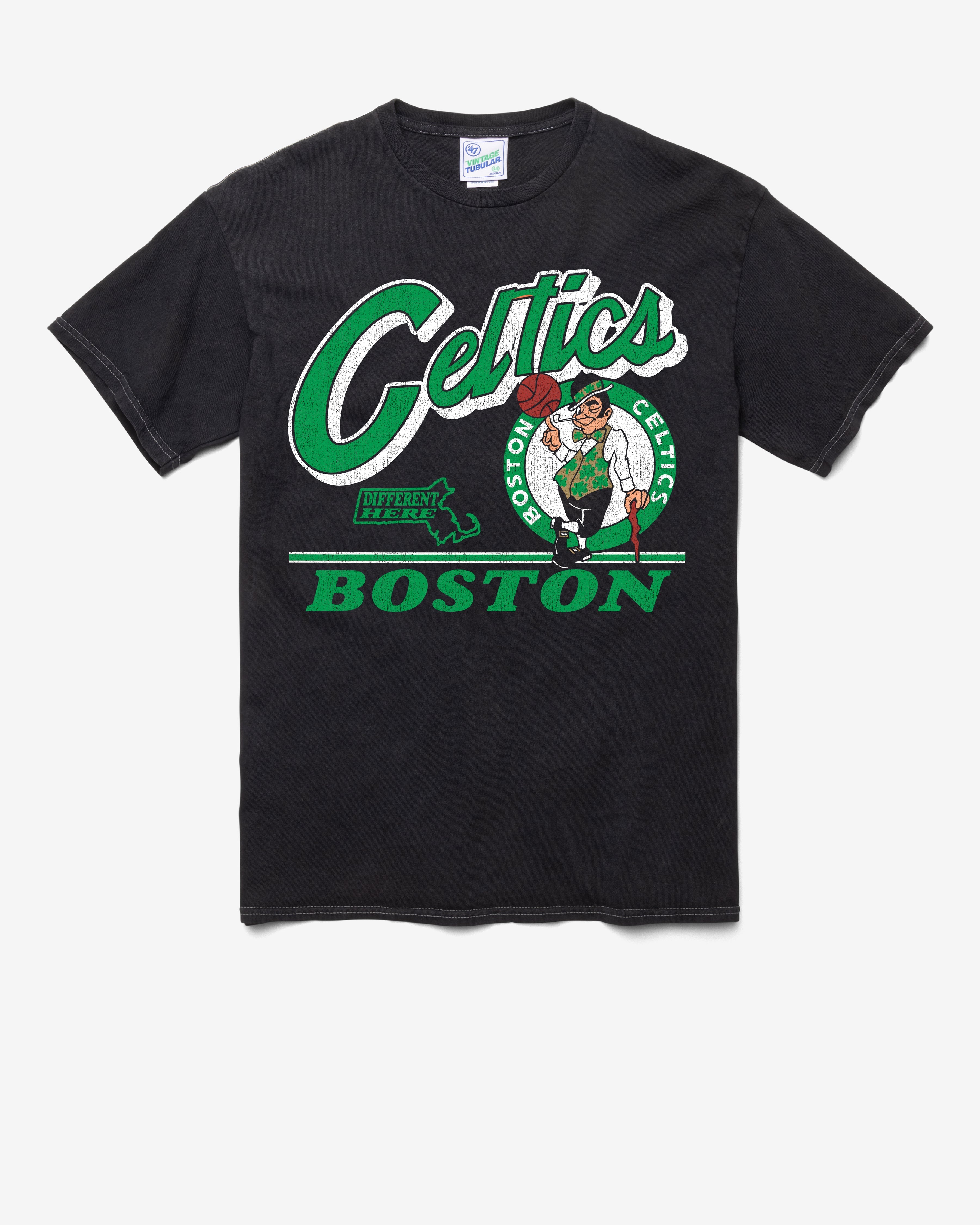 BOSTON CELTICS FLY BY VINTAGE '47 TUBULAR TEE