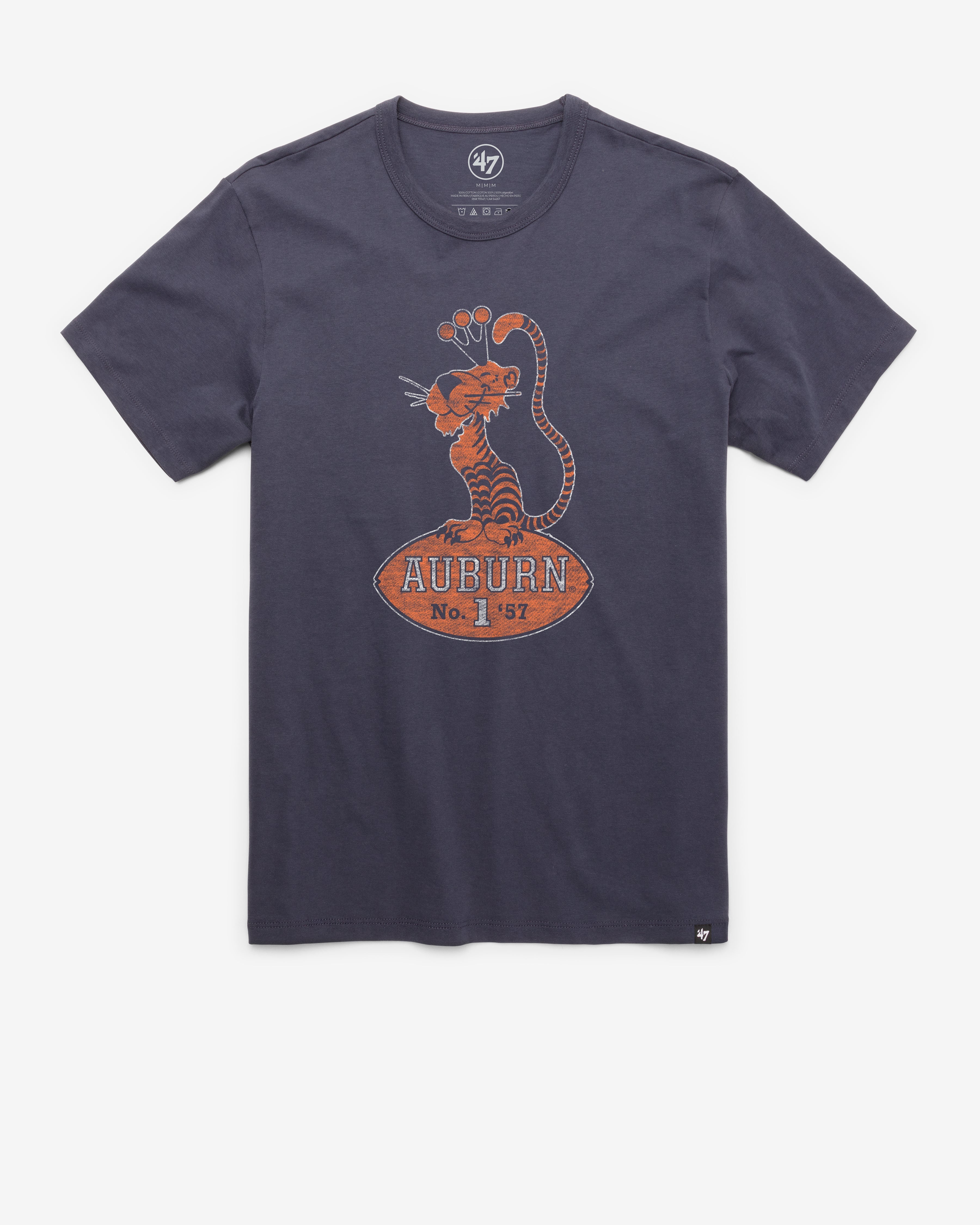 AUBURN TIGERS VINTAGE PREMIER '47 FRANKLIN TEE