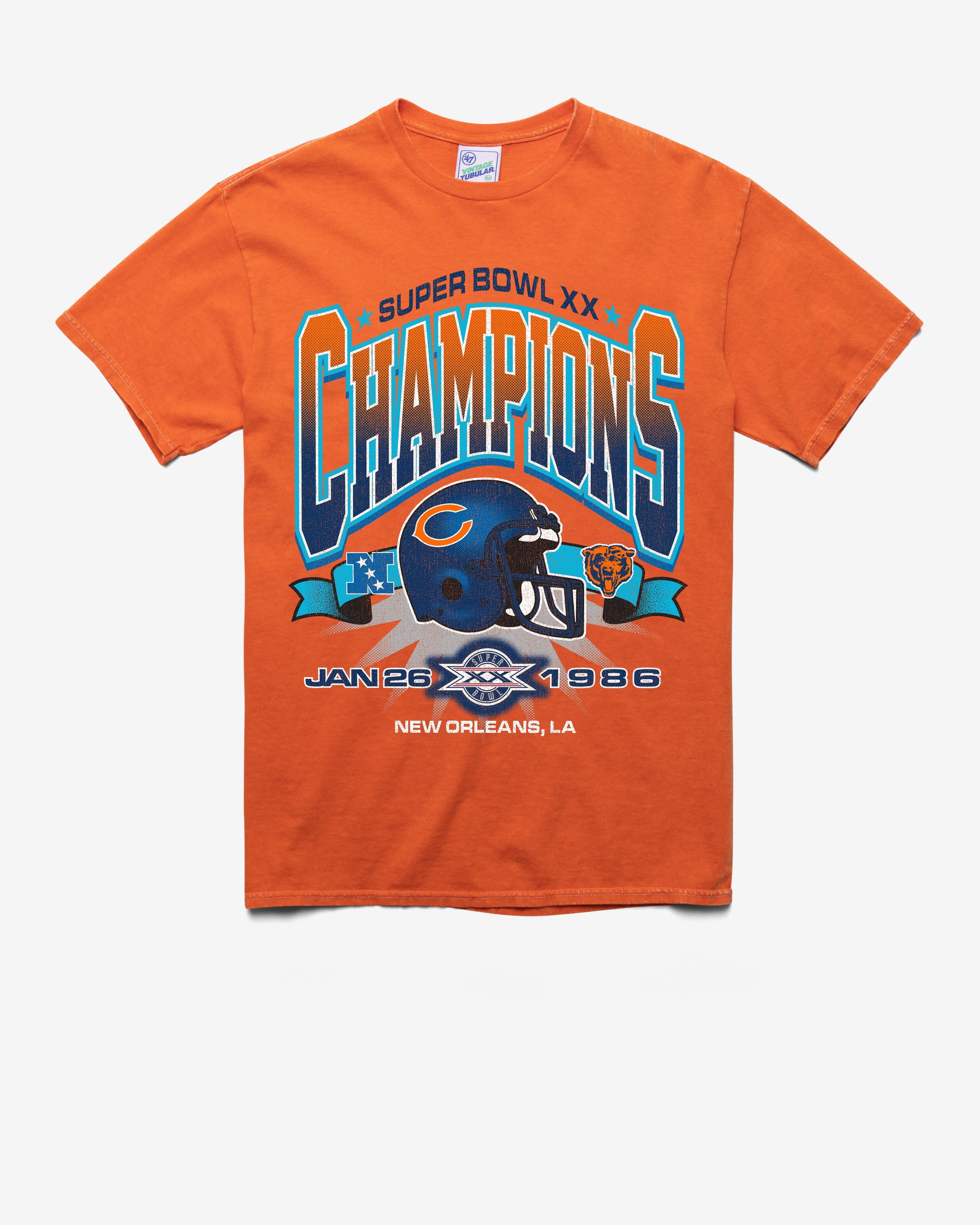 CHICAGO BEARS LOCKER VINTAGE '47 TUBULAR TEE