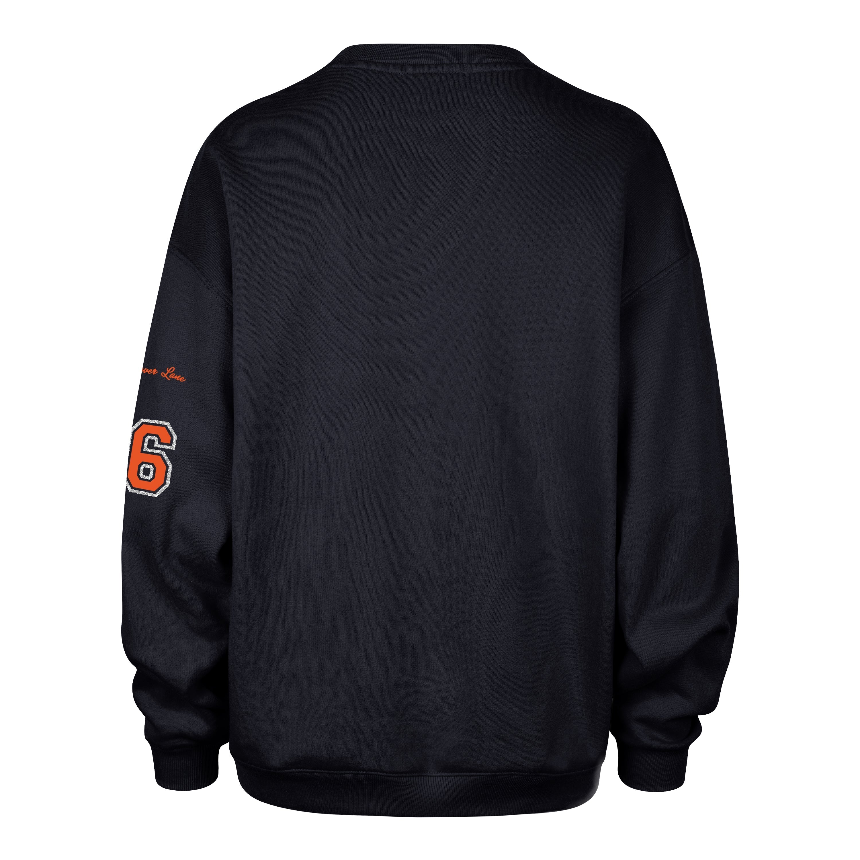 AUBURN TIGERS STONEY CLOVER LANE X '47 OVERSIZED GLITTER ARCH CREW WOMENS
