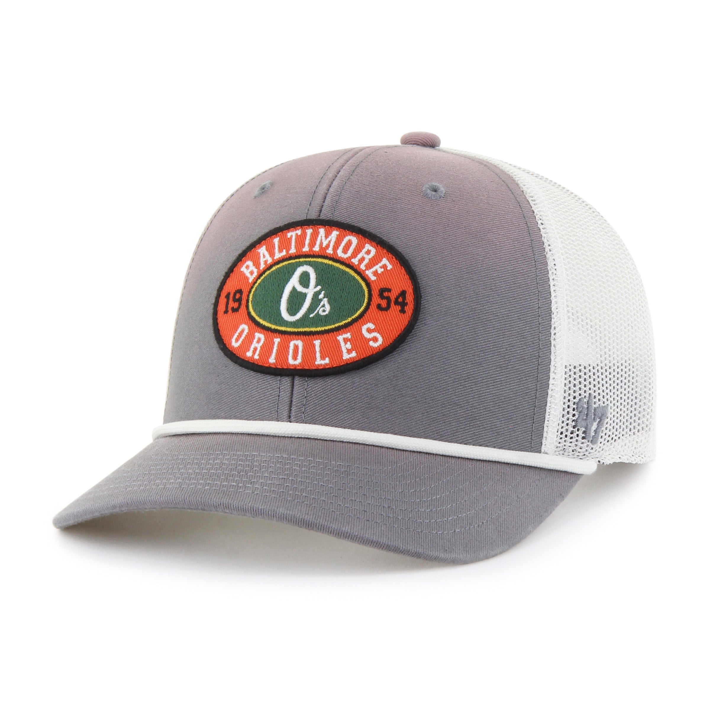 BALTIMORE ORIOLES TIDE SWEEP ROPE '47 TRUCKER