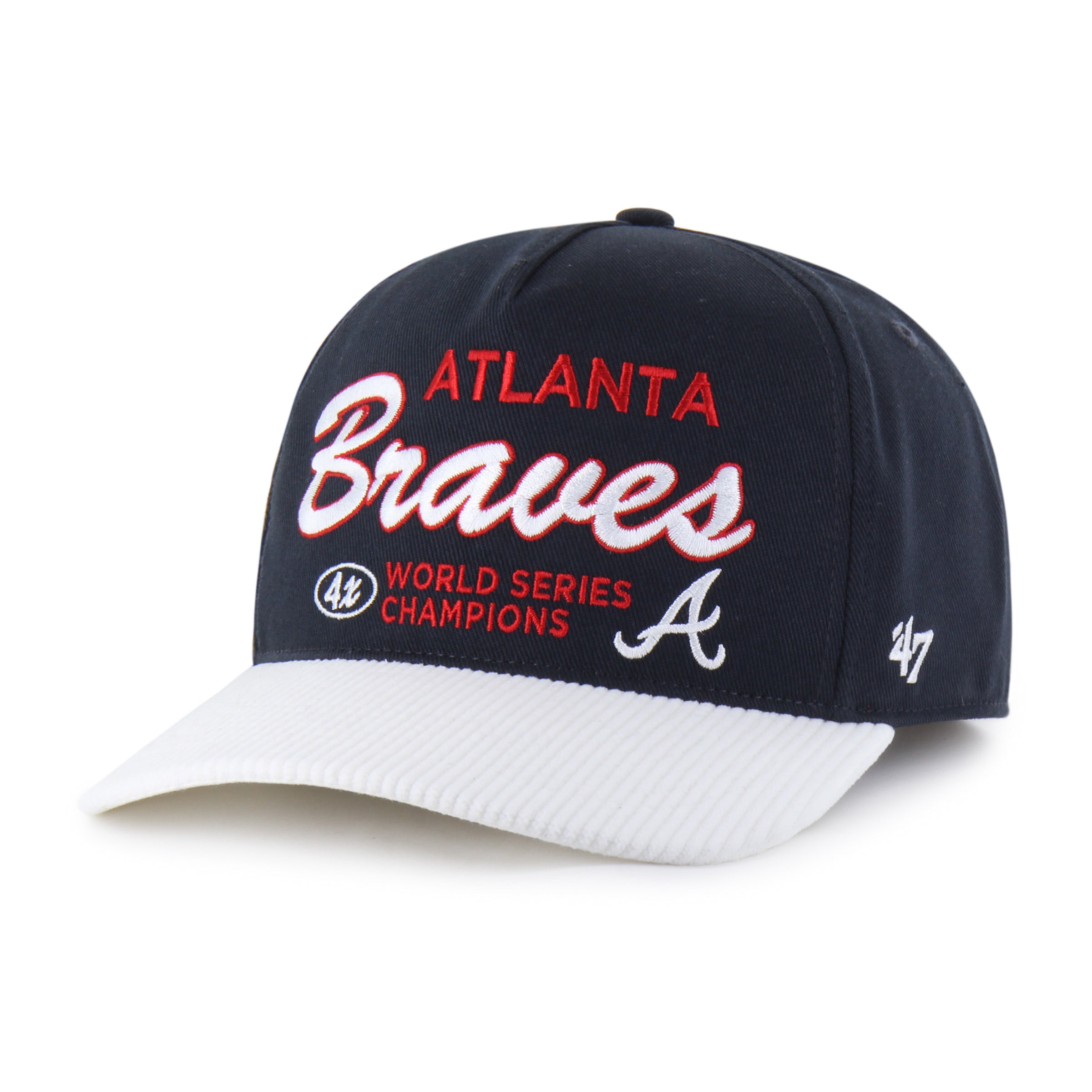 ATLANTA BRAVES COOPERSTOWN WORLD SERIES MULTI TIME '47 HITCH RF RELAXED FIT