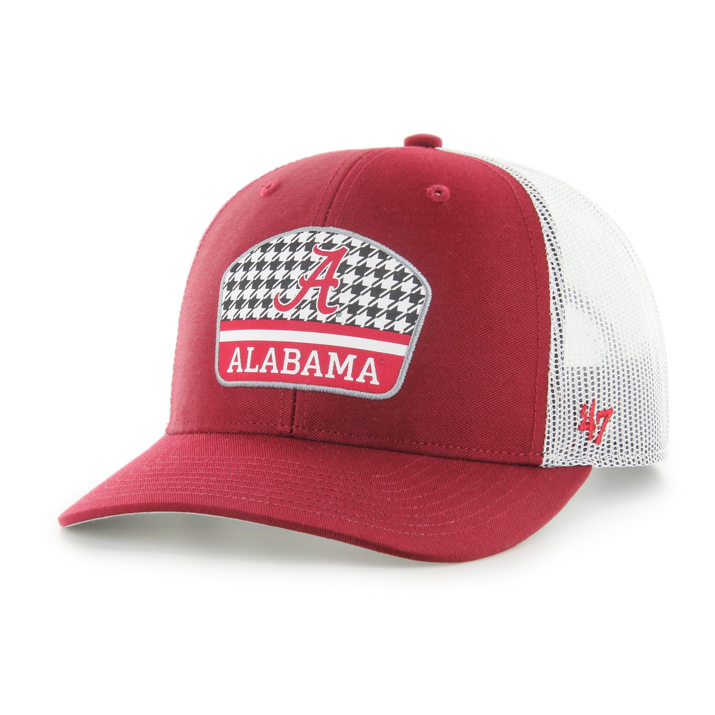 ALABAMA CRIMSON TIDE HOUNDSTOOTH FACTOR '47 TRUCKER