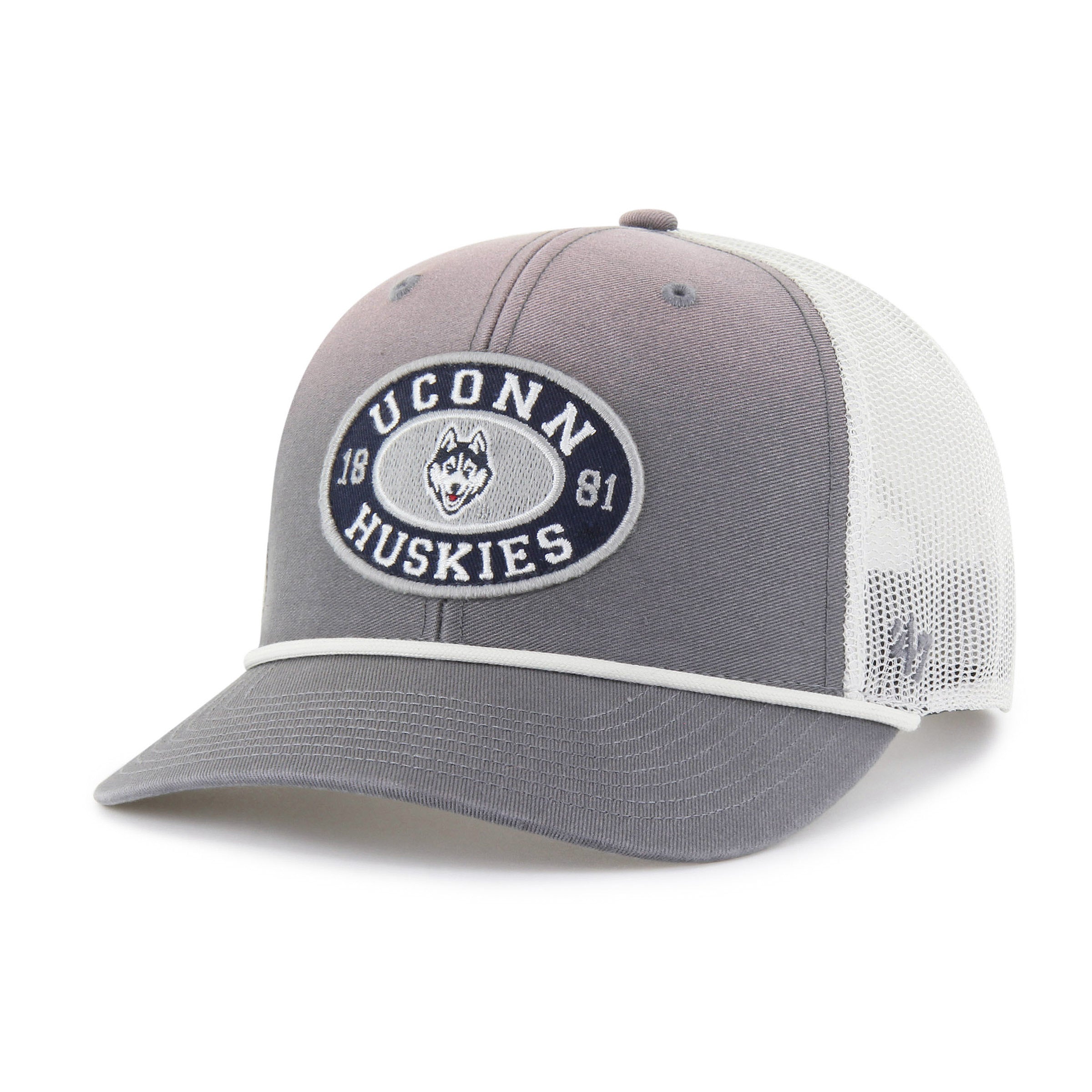 CONNECTICUT HUSKIES UCONN TIDE SWEEP ROPE '47 TRUCKER