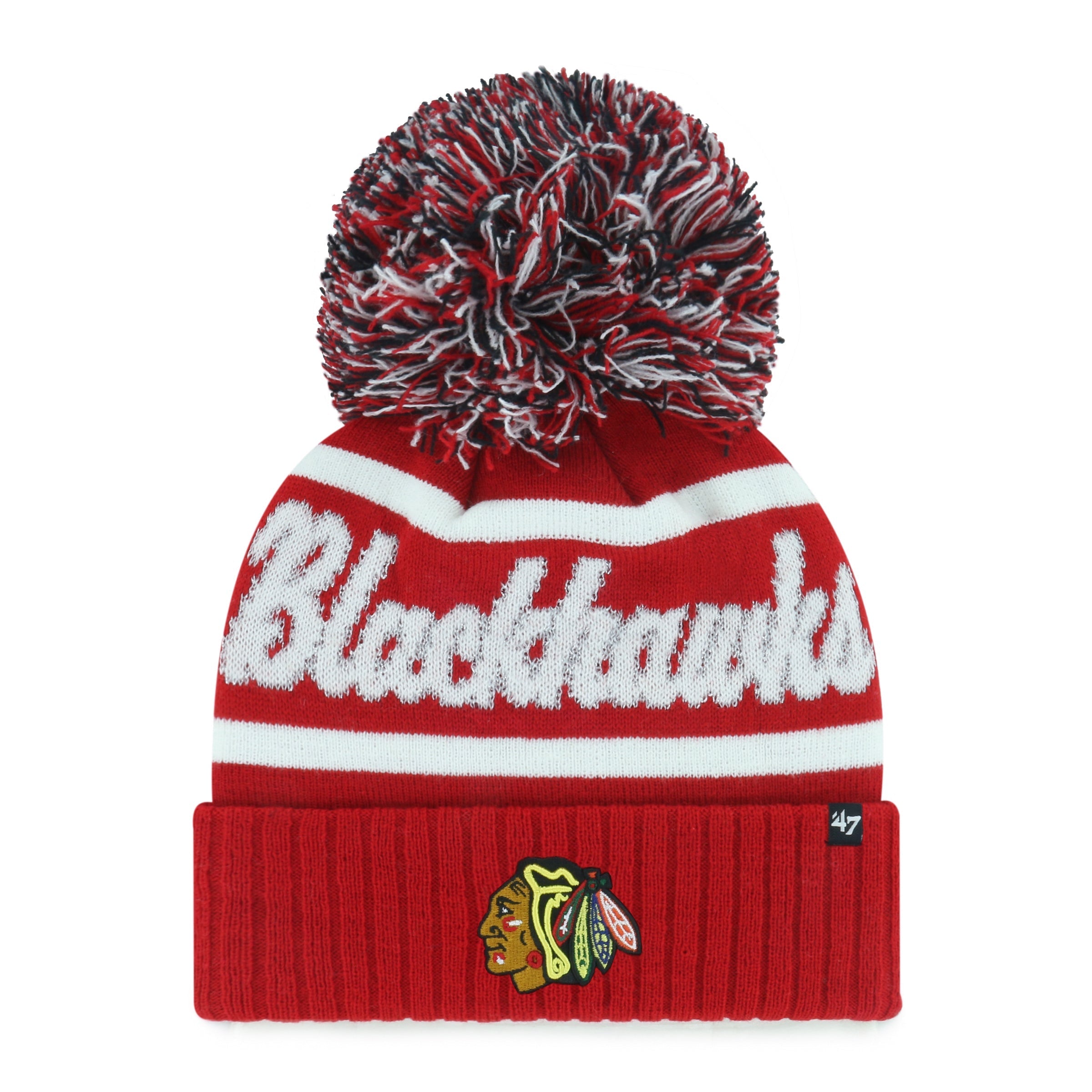 CHICAGO BLACKHAWKS SPIRITED '47 CUFF KNIT