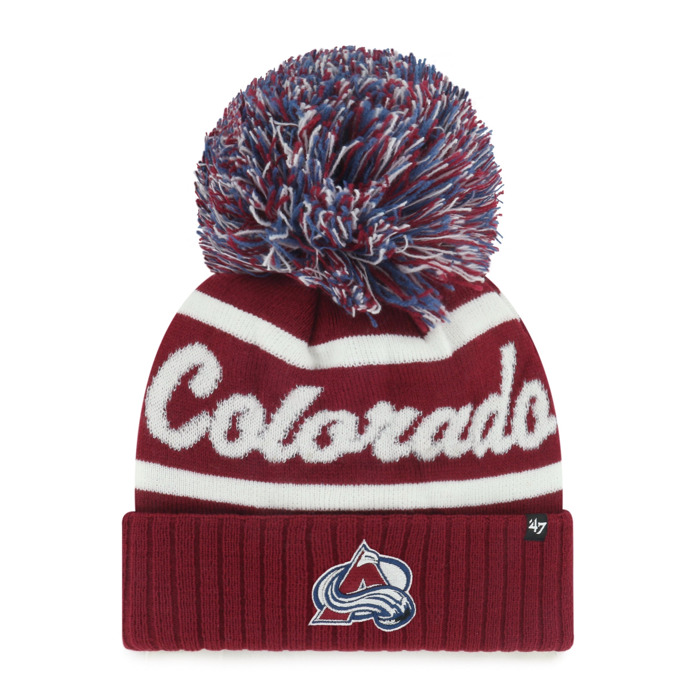 COLORADO AVALANCHE SPIRITED '47 CUFF KNIT
