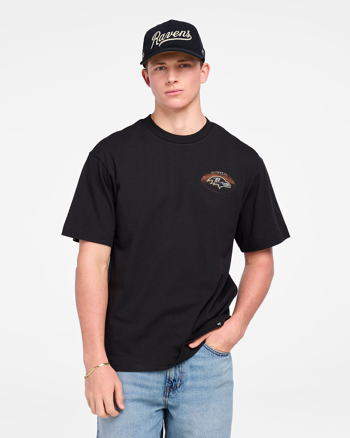 BALTIMORE RAVENS GAME ON '47 FOUNDATION TEE