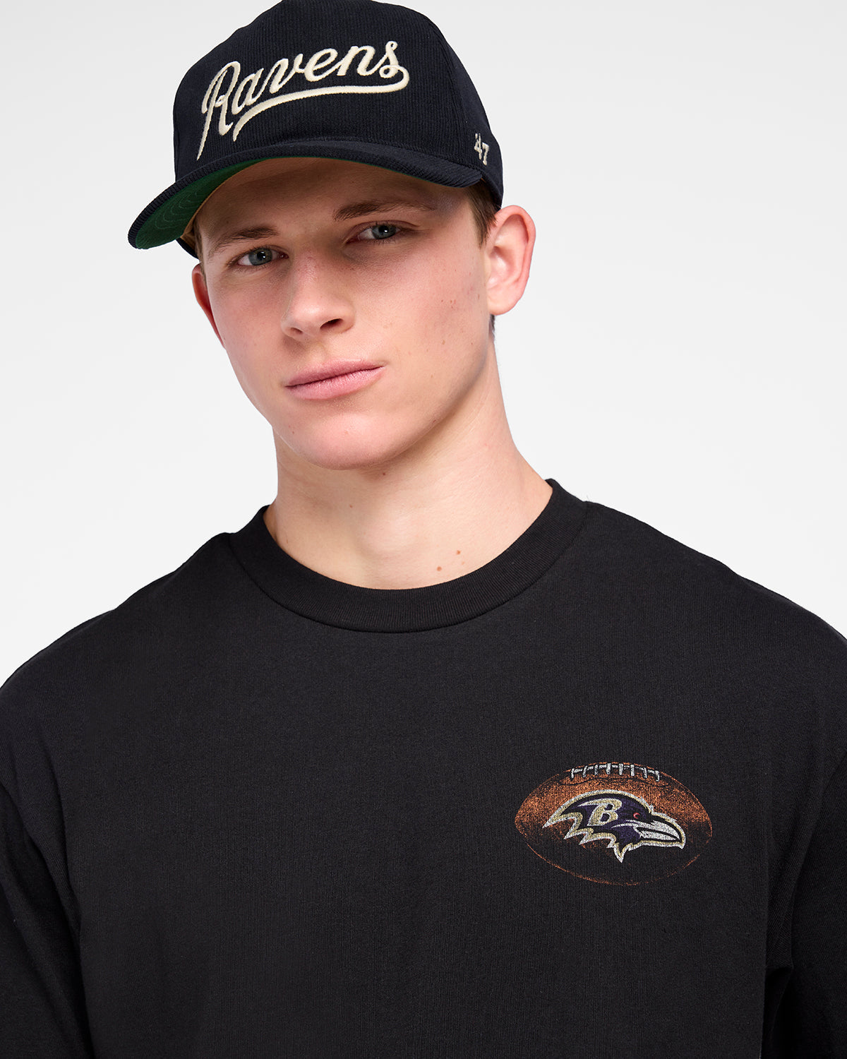 BALTIMORE RAVENS GAME ON '47 FOUNDATION TEE