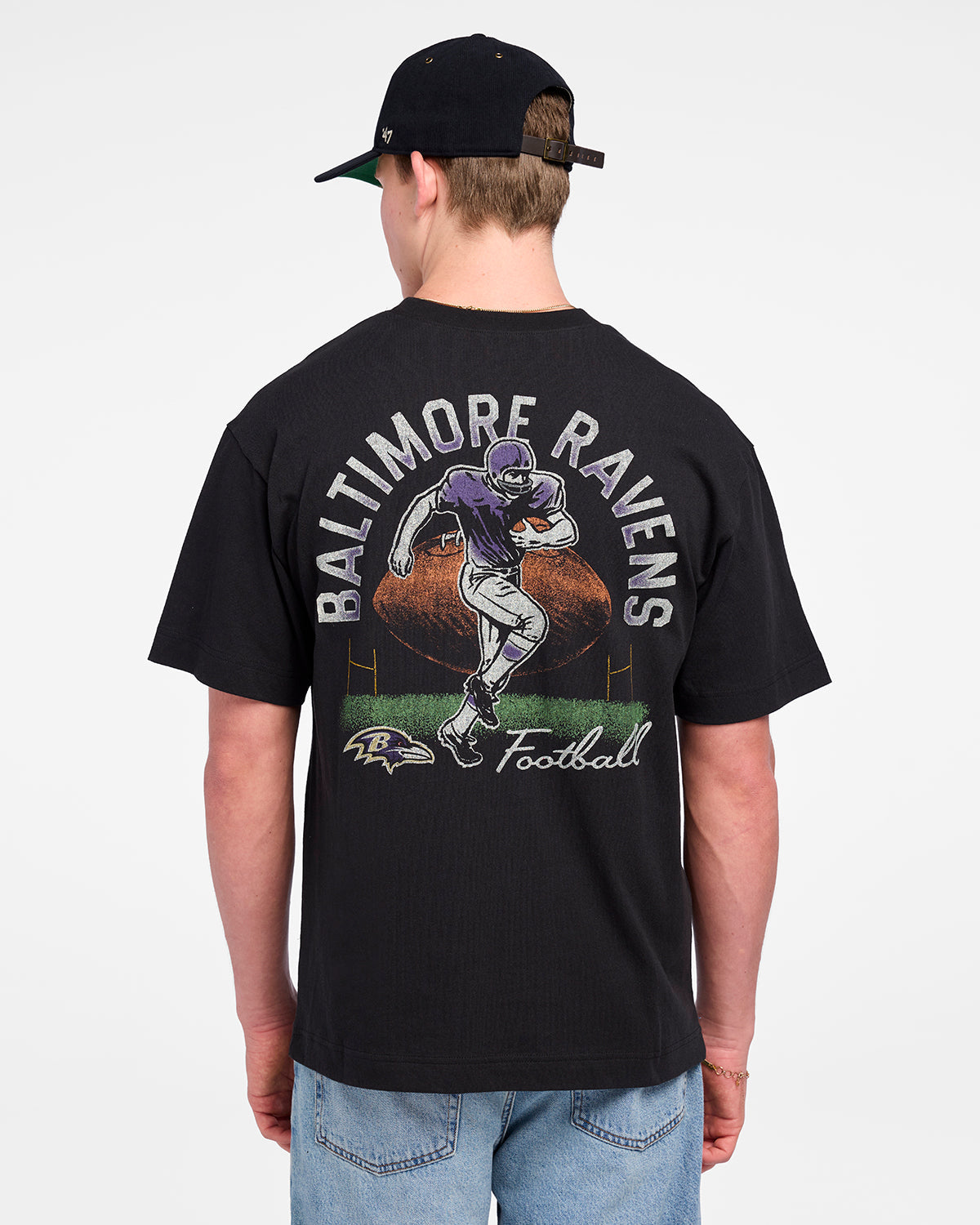 BALTIMORE RAVENS GAME ON '47 FOUNDATION TEE