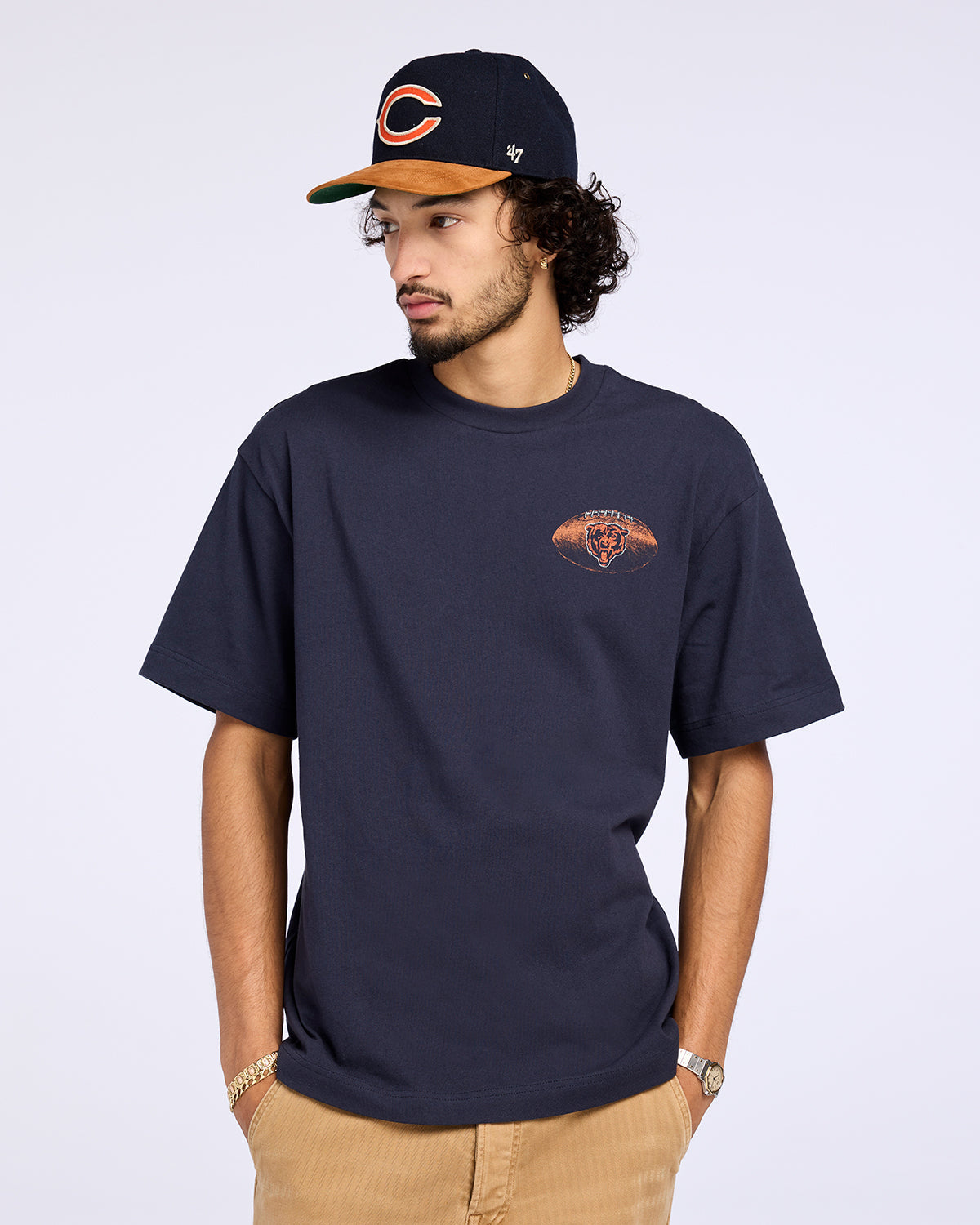 CHICAGO BEARS GAME ON '47 FOUNDATION TEE