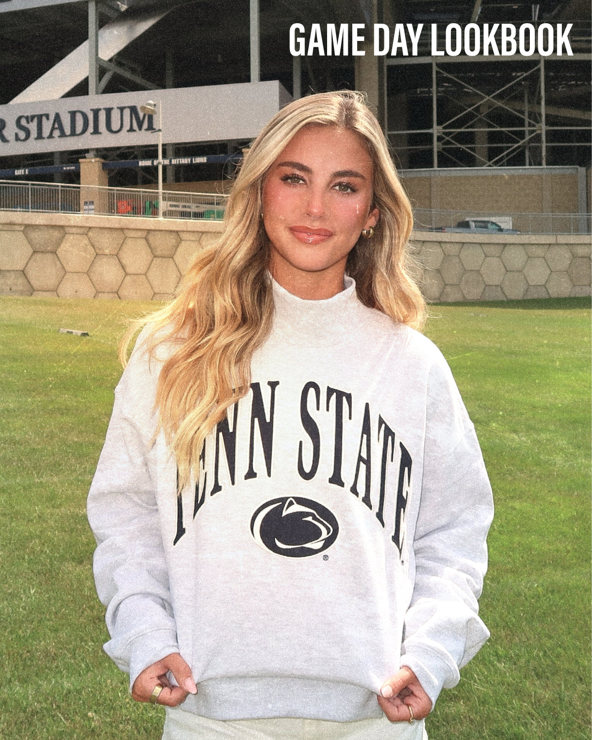 AUBURN TIGERS VANTAGE '47 MOCK NECK PULLOVER WOMENS