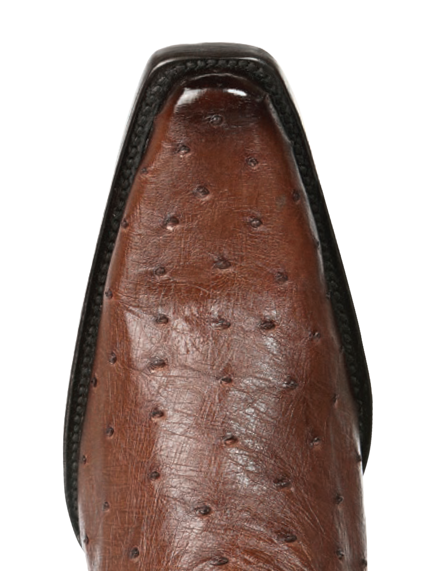 Botas Vaqueras Exoticas de Avestruz Original para Hombre 'El General' - ID: 45076