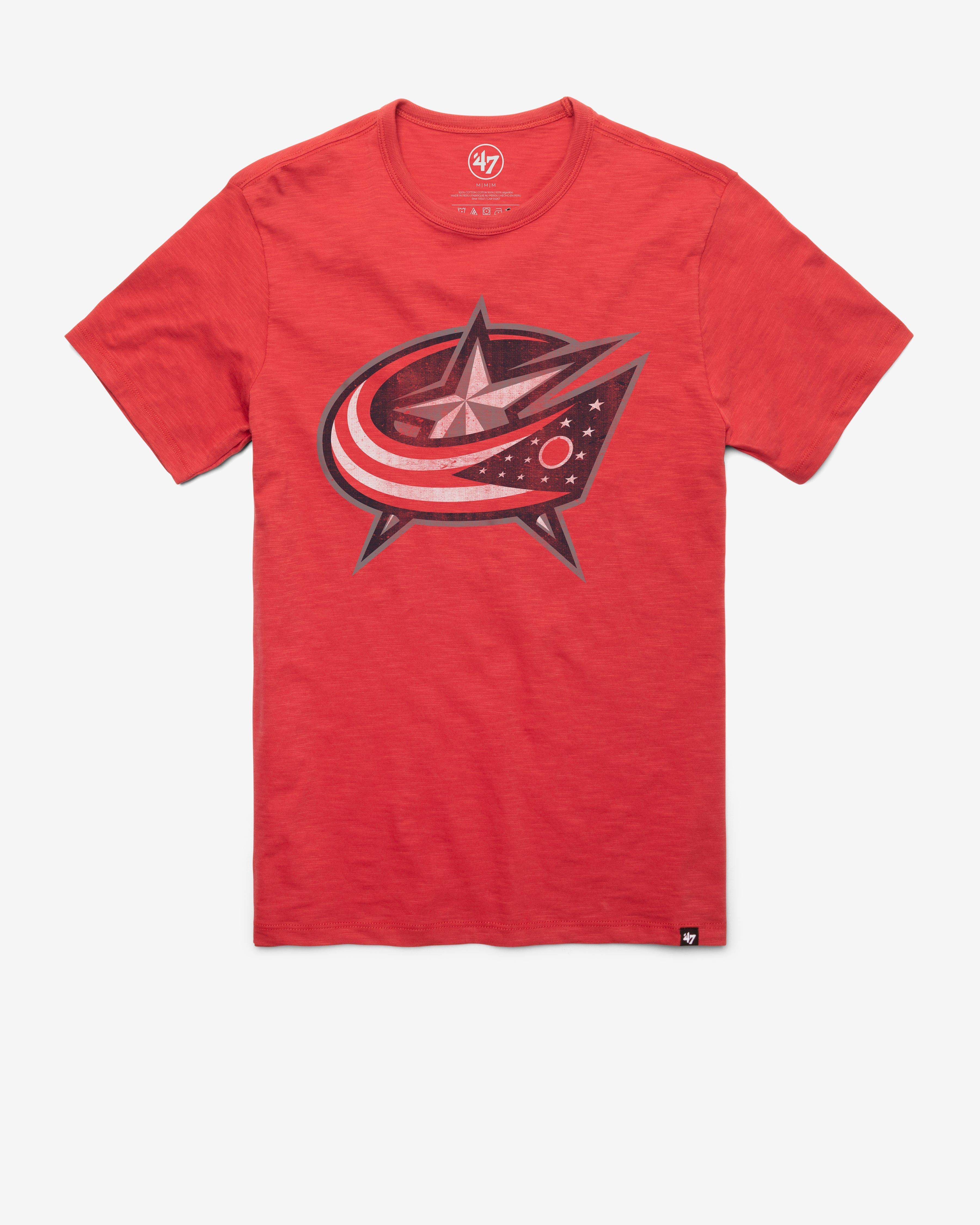 COLUMBUS BLUE JACKETS GRIT '47 SCRUM TEE