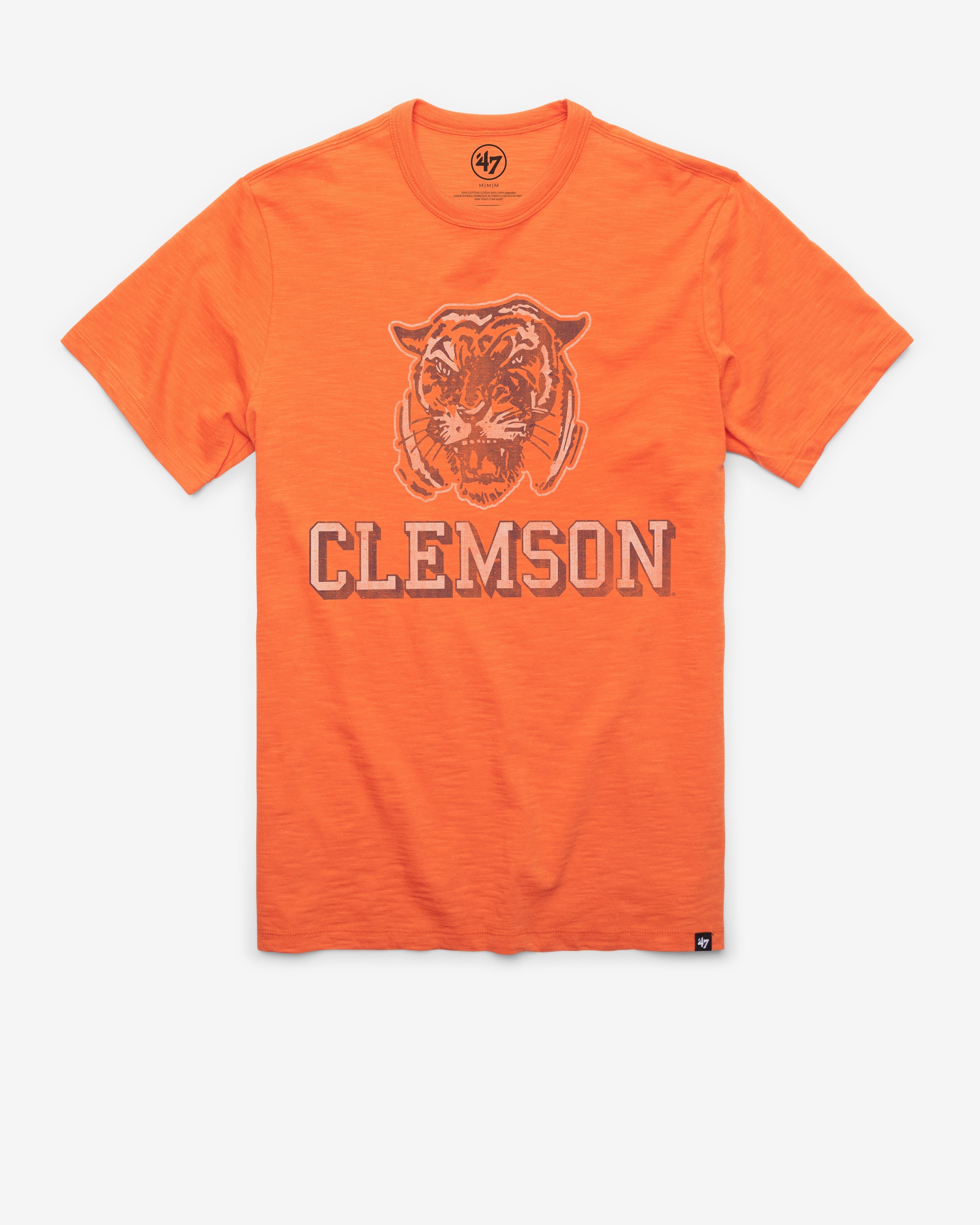 CLEMSON TIGERS VINTAGE '47 SCRUM TEE