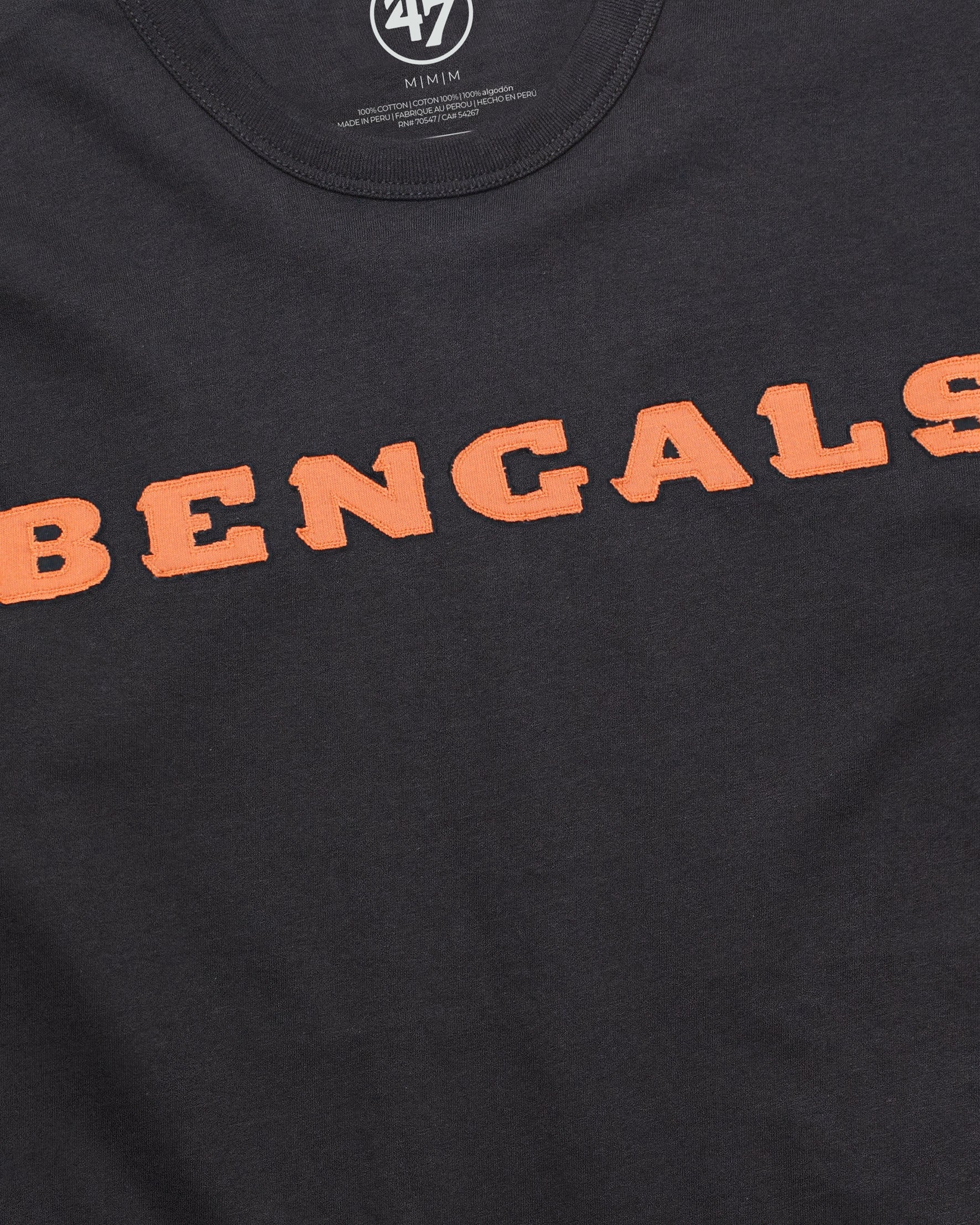 CINCINNATI BENGALS '47 FRANKLIN FIELDHOUSE TEE