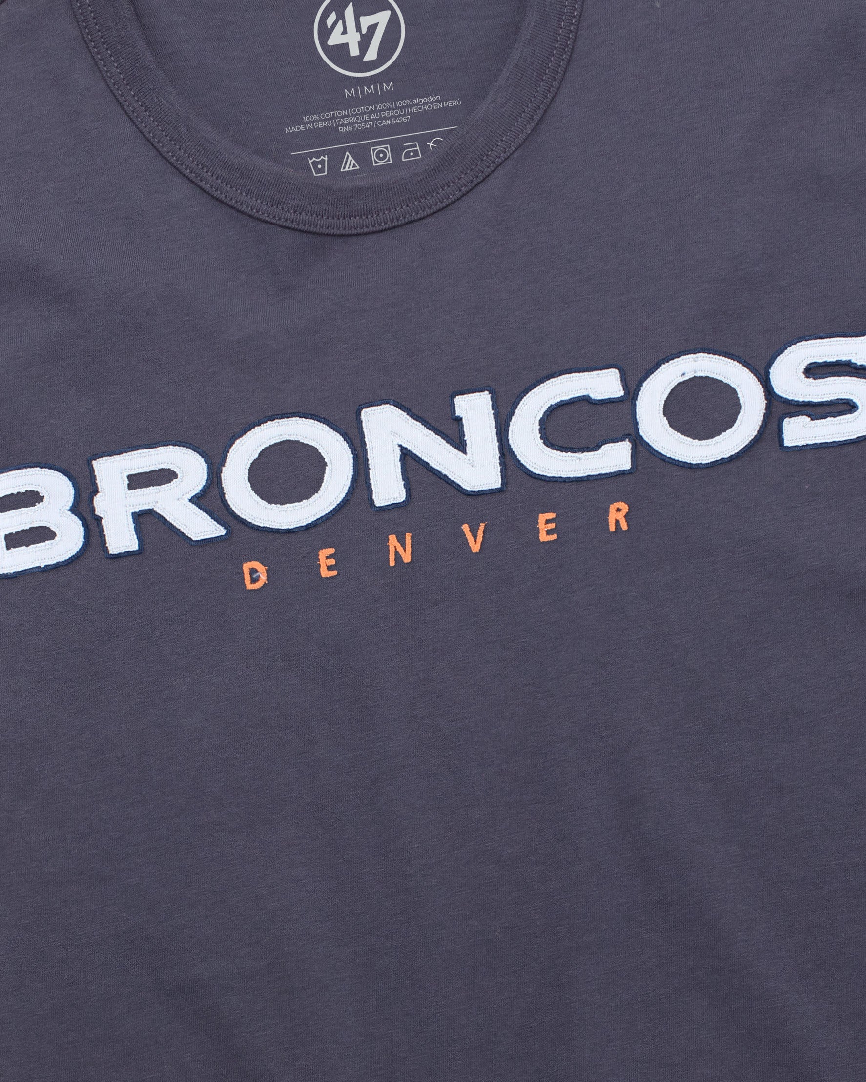 DENVER BRONCOS '47 FRANKLIN FIELDHOUSE TEE