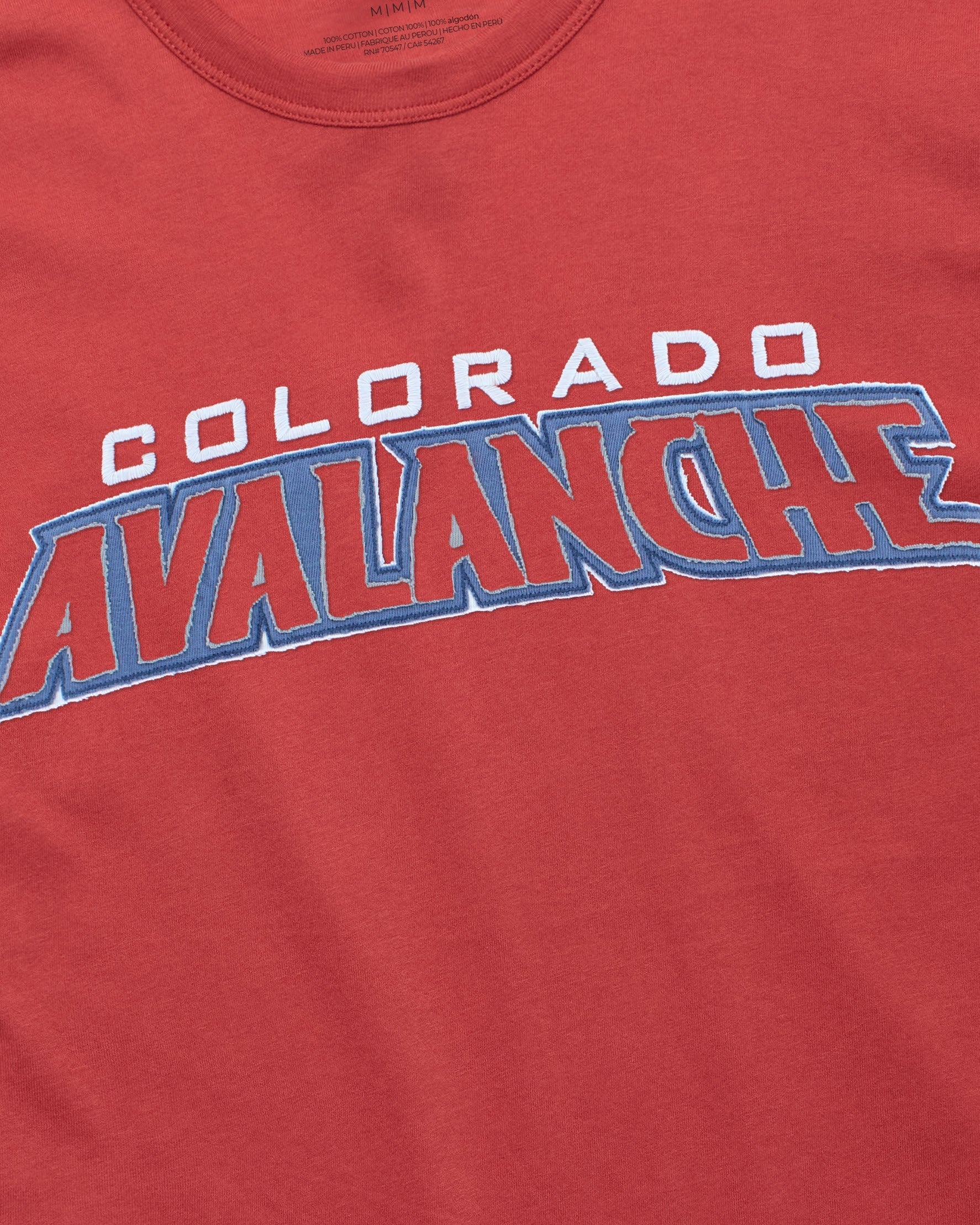 COLORADO AVALANCHE '47 FRANKLIN FIELDHOUSE TEE