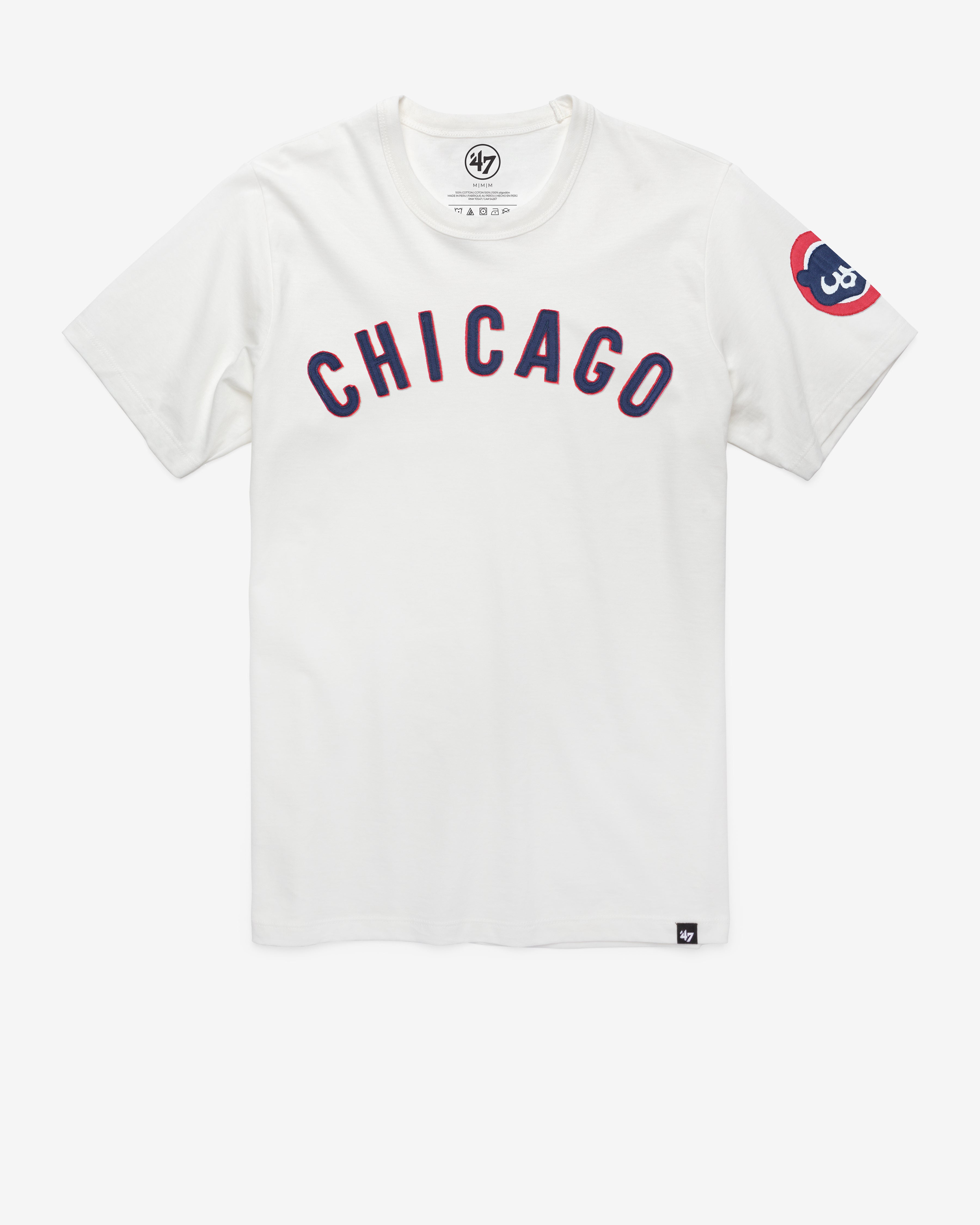 CHICAGO CUBS COOPERSTOWN '47 FRANKLIN FIELDHOUSE TEE
