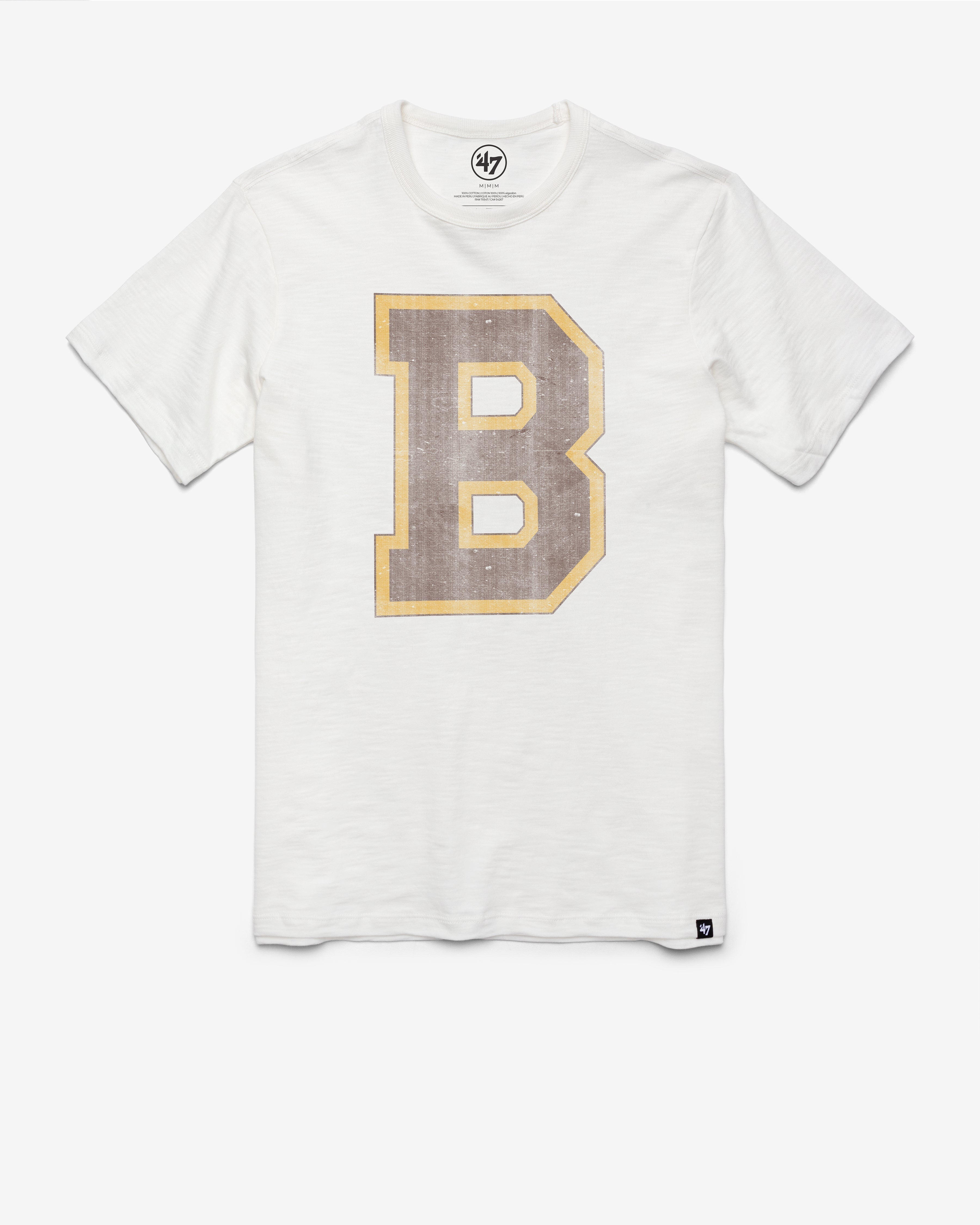 BOSTON BRUINS VINTAGE GRIT '47 SCRUM TEE