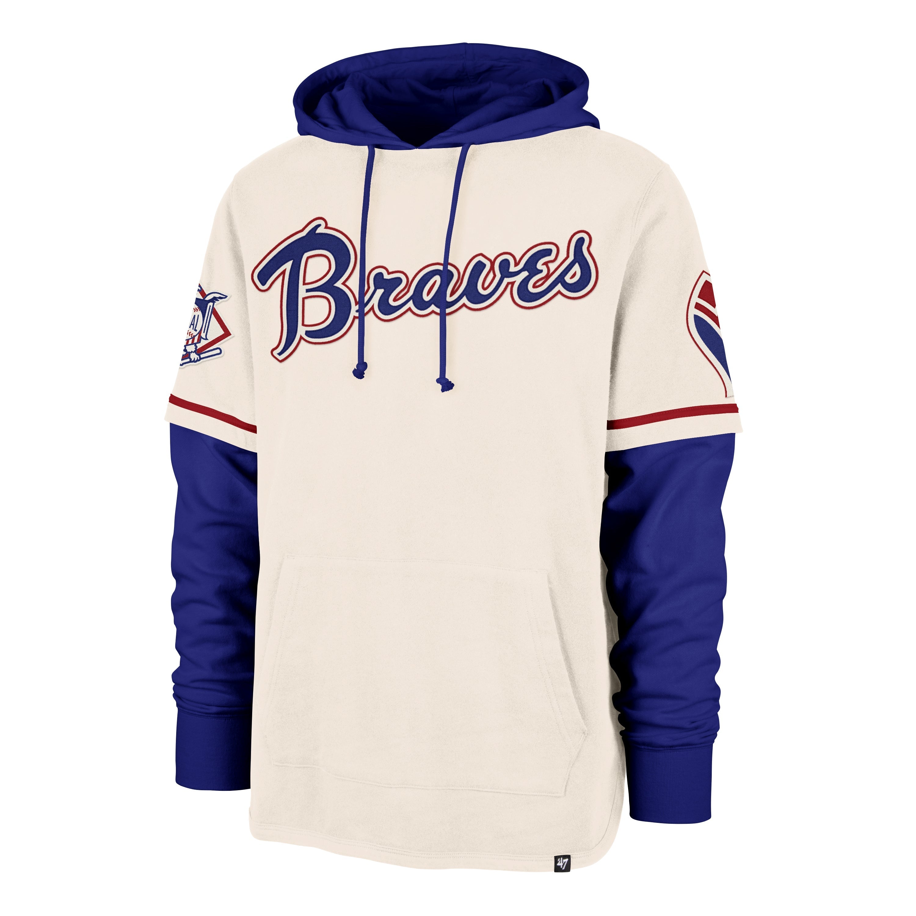 ATLANTA BRAVES COOPERSTOWN TRIFECTA '47 SHORTSTOP PULLOVER
