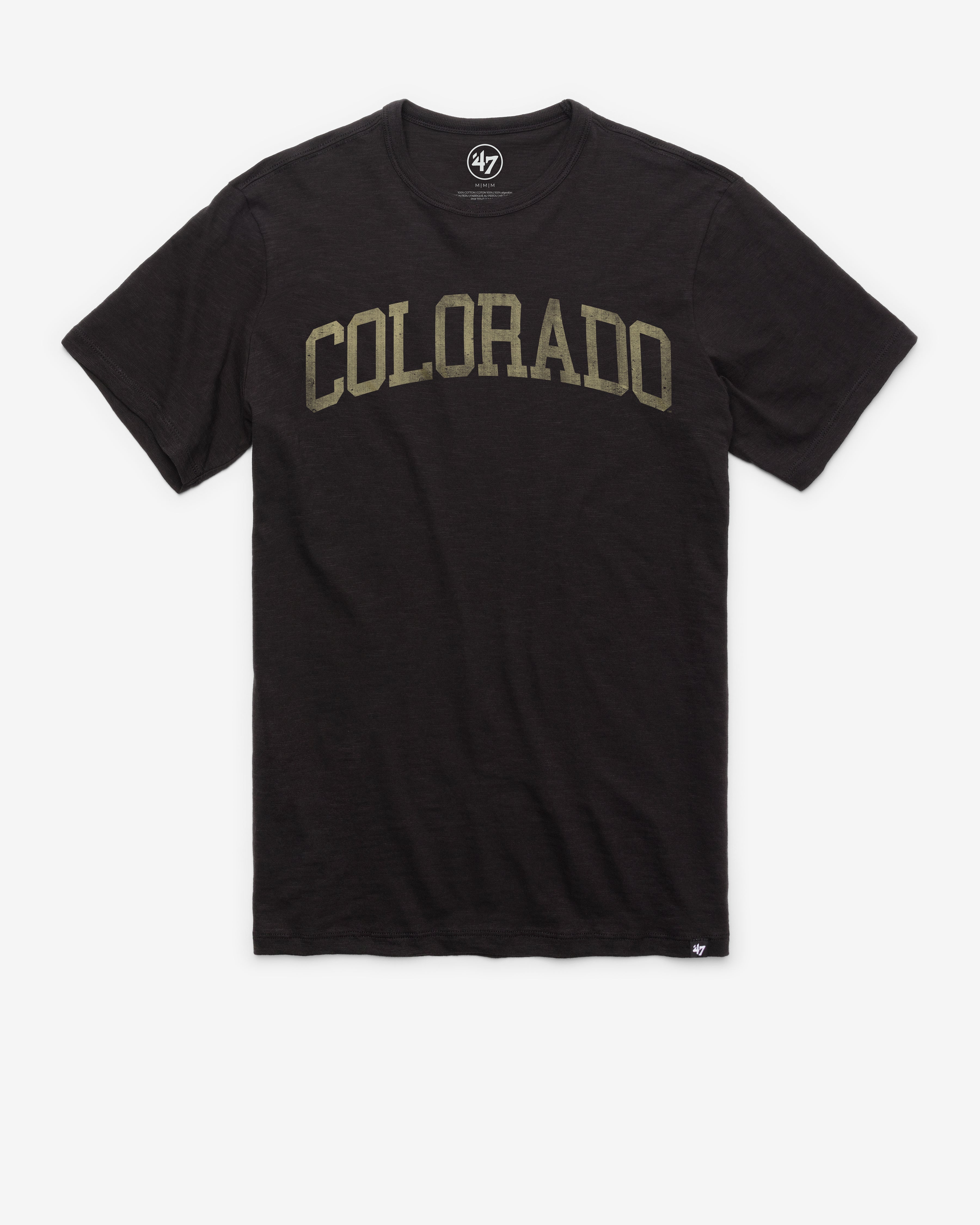 COLORADO BUFFALOES CLASSIC BLOCK '47 SCRUM TEE
