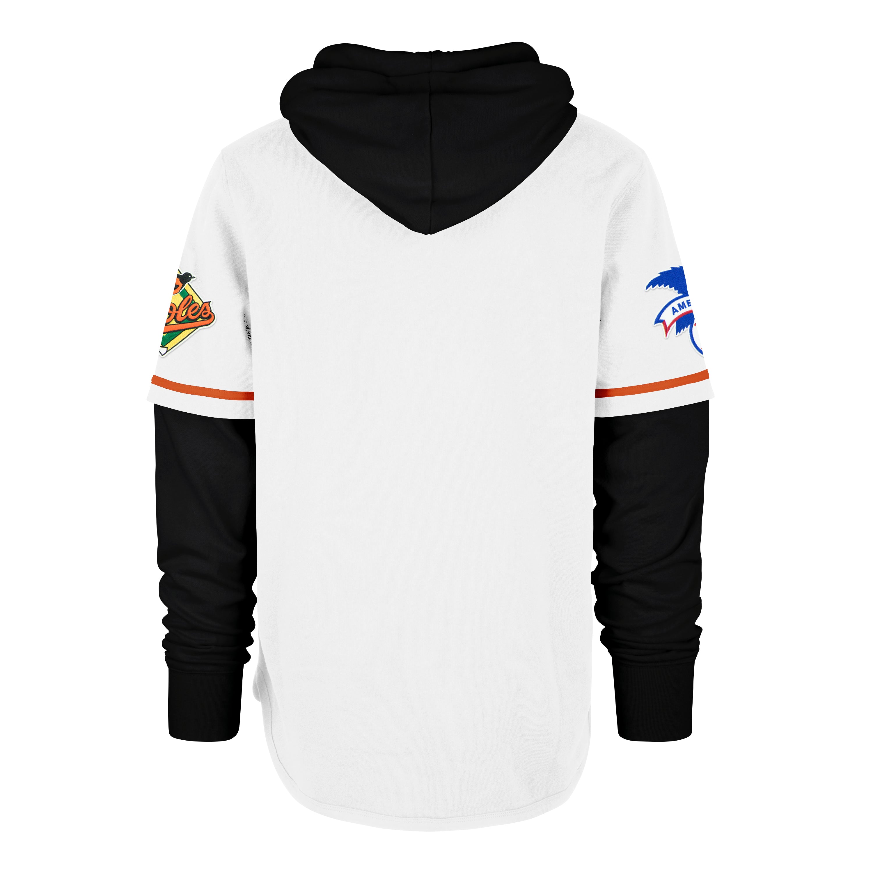 BALTIMORE ORIOLES COOPERSTOWN TRIFECTA '47 SHORTSTOP PULLOVER HOOD