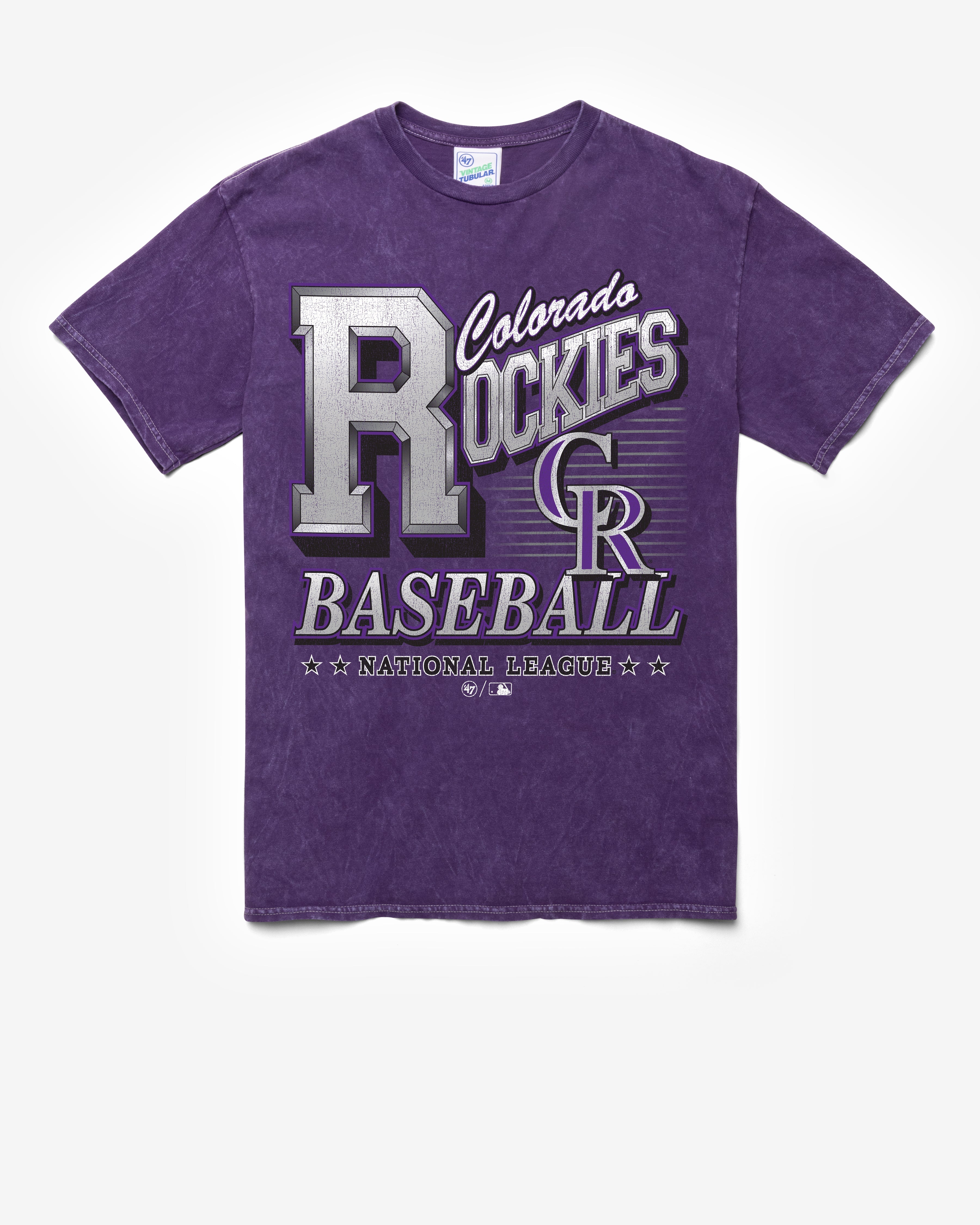 COLORADO ROCKIES LOCKER '47 VINTAGE TUBULAR TEE