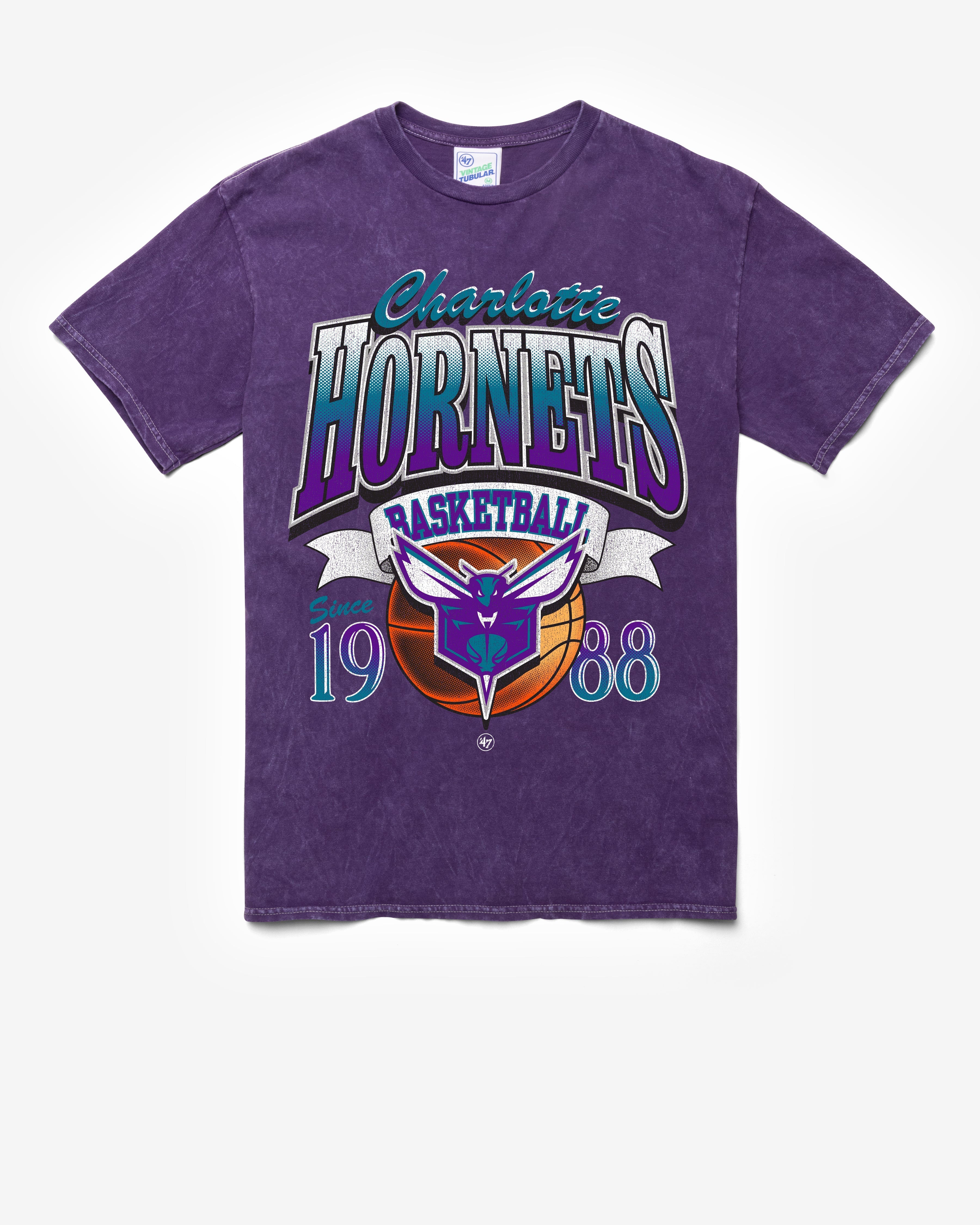 CHARLOTTE HORNETS LOCKER '47 TUBULAR TEE