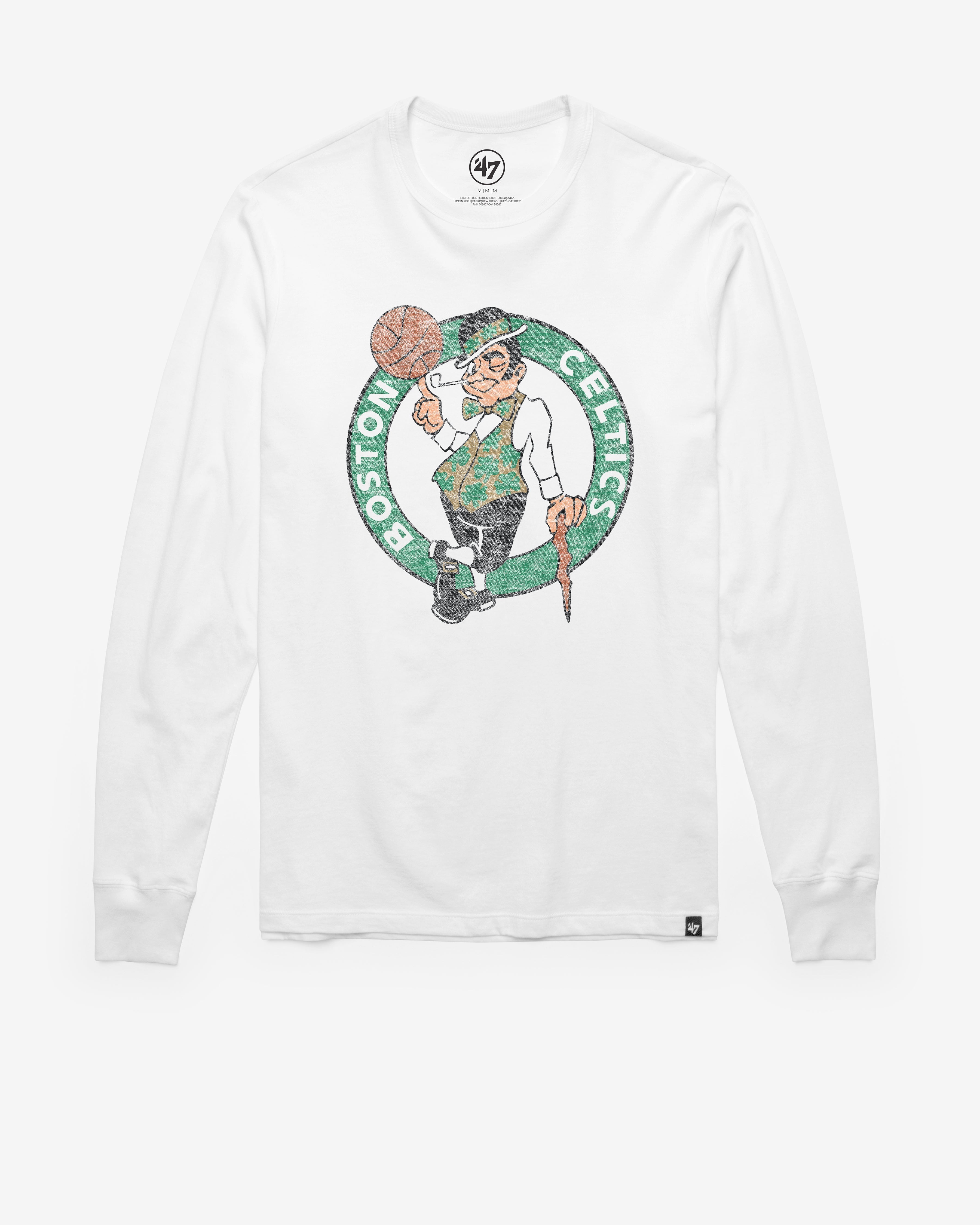 BOSTON CELTICS PREMIER '47 FRANKLIN LONG SLEEVE TEE