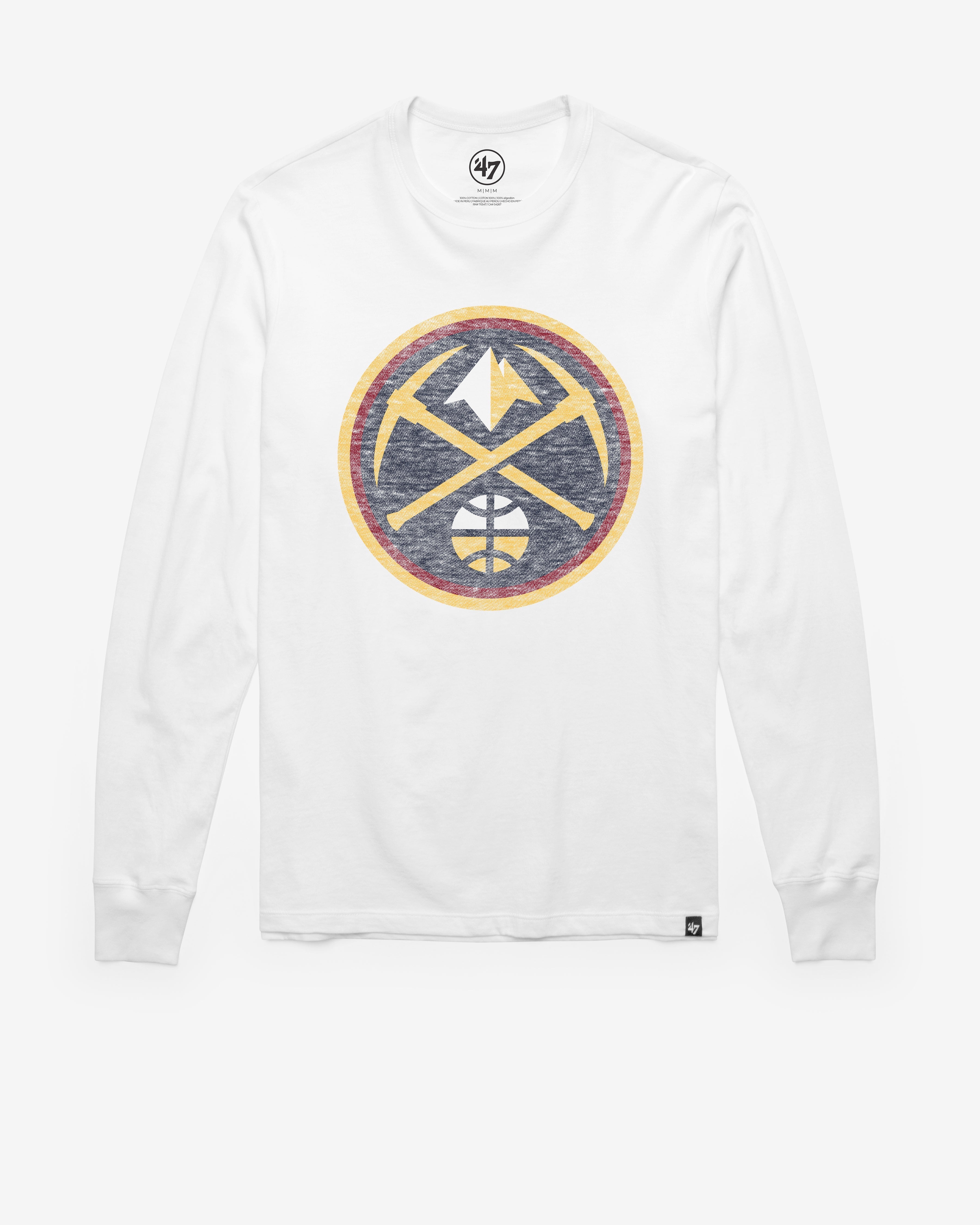 DENVER NUGGETS PREMIER '47 FRANKLIN LONG SLEEVE TEE