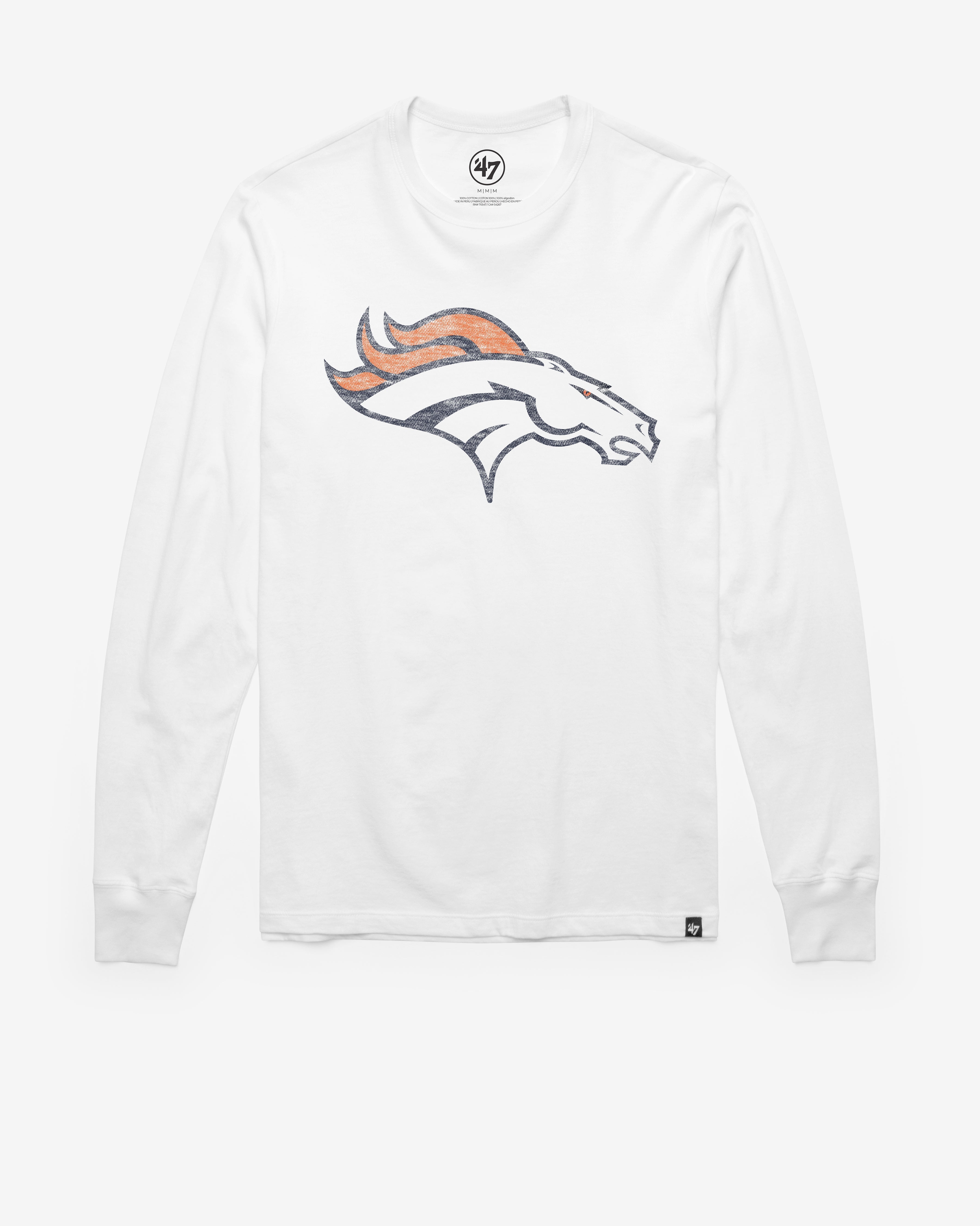 DENVER BRONCOS PREMIER '47 FRANKLIN LONG SLEEVE TEE