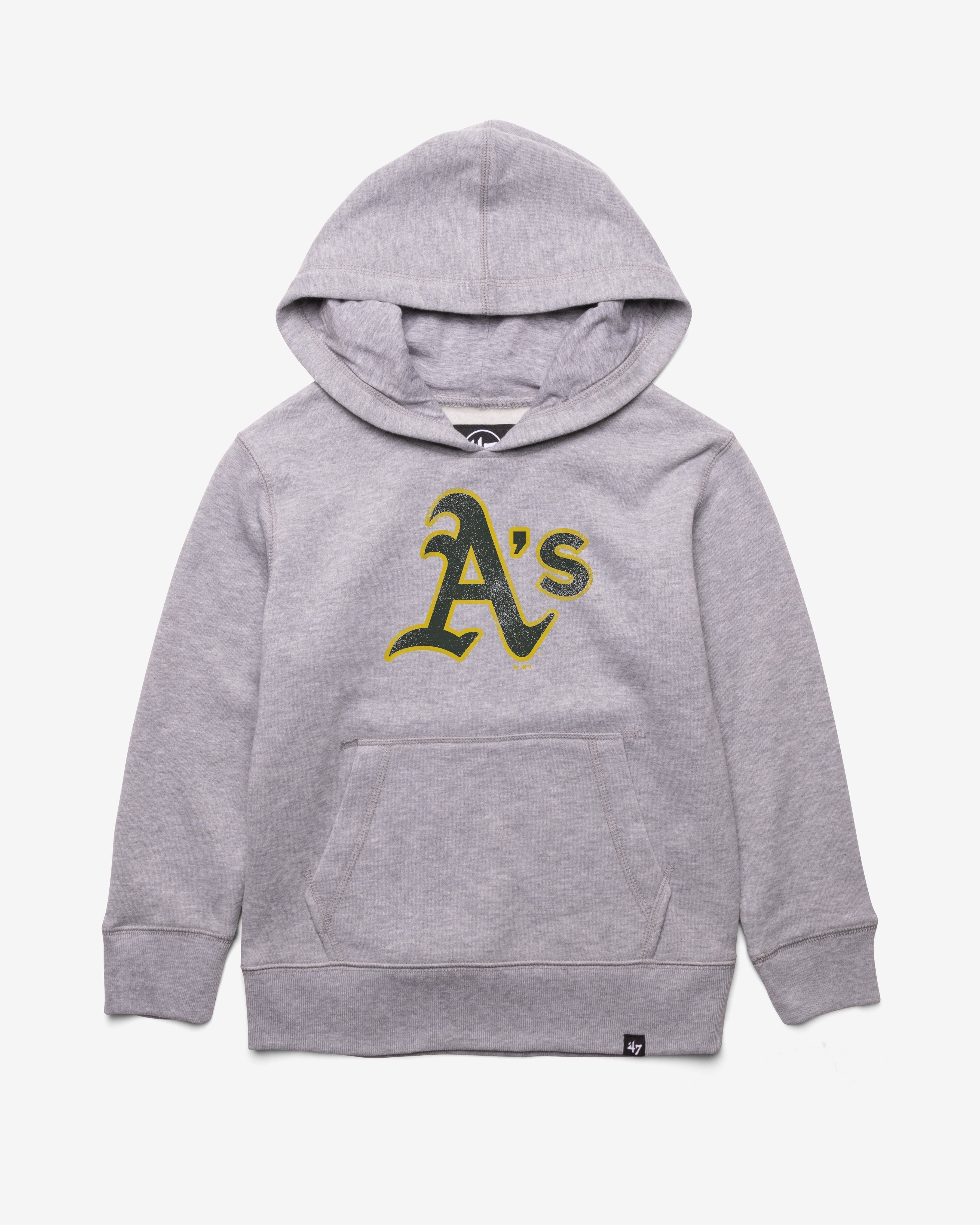 ATHLETICS DISTRESSED IMPRINT '47 HEADLNE HOOD KIDS