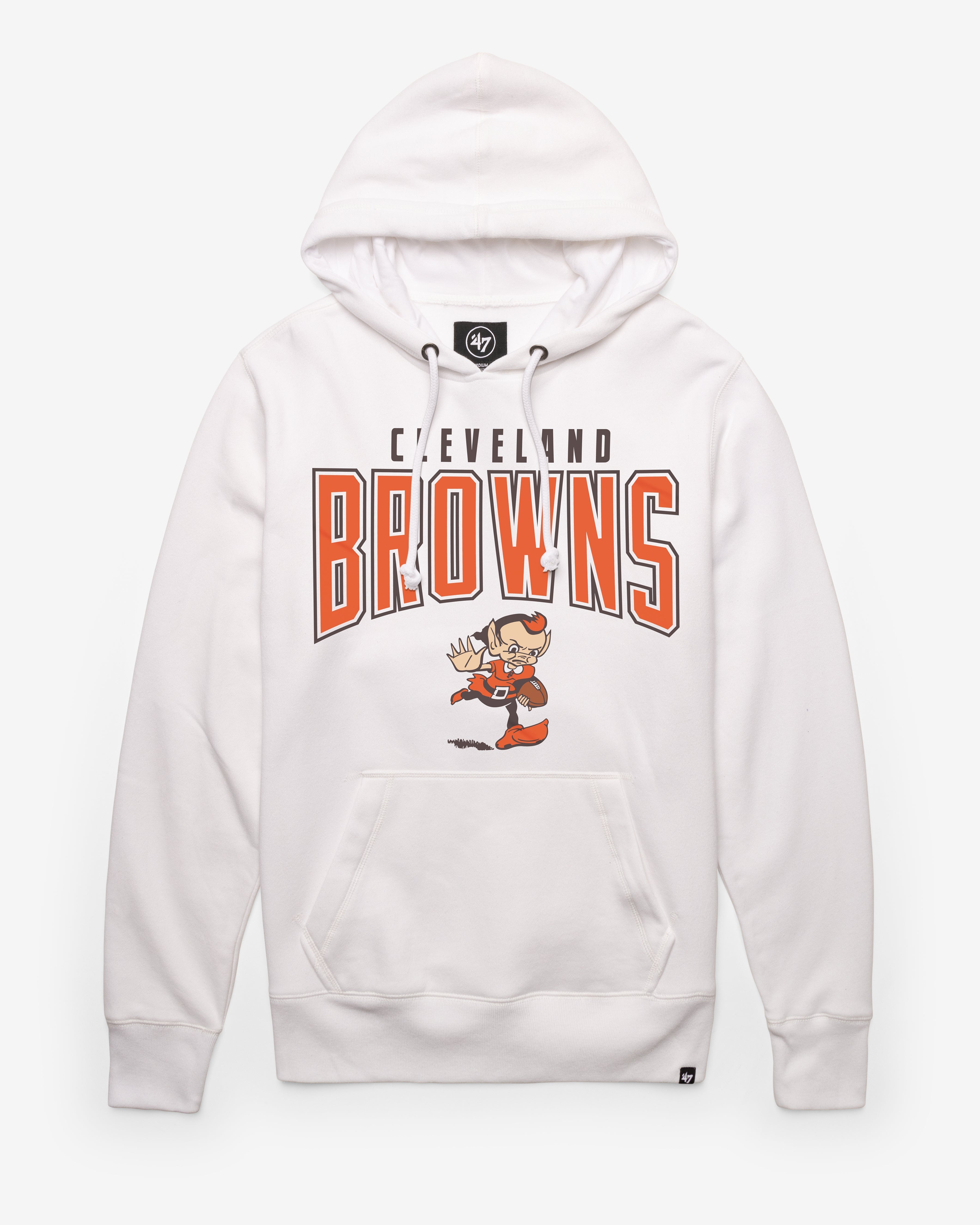 CLEVELAND BROWNS HISTORIC TEAM ELEMENTS '47 ARCH HEADLINE HOOD