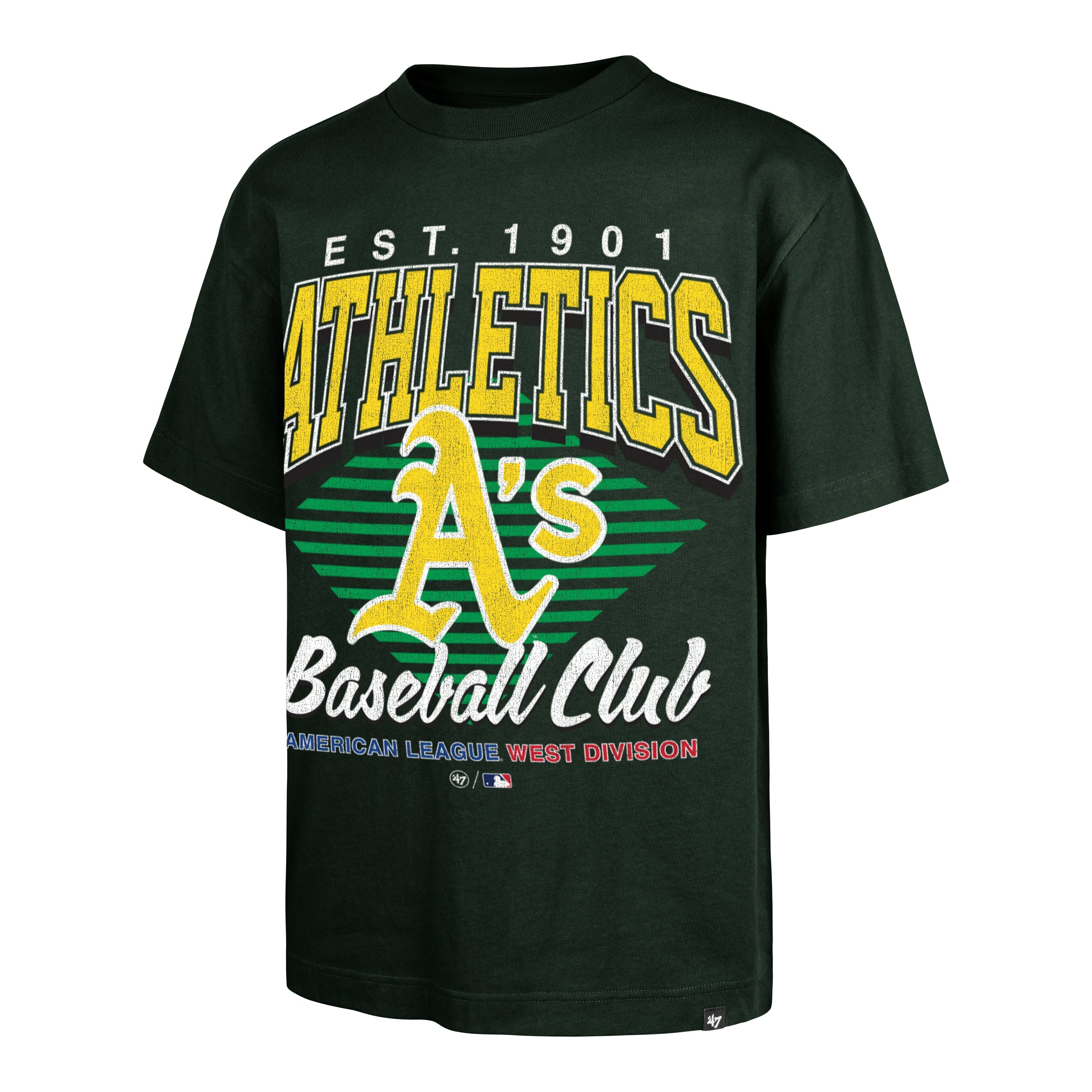 ATHLETICS BASEBALL EXTENDED PLAY '47 FOUNDATION TEE