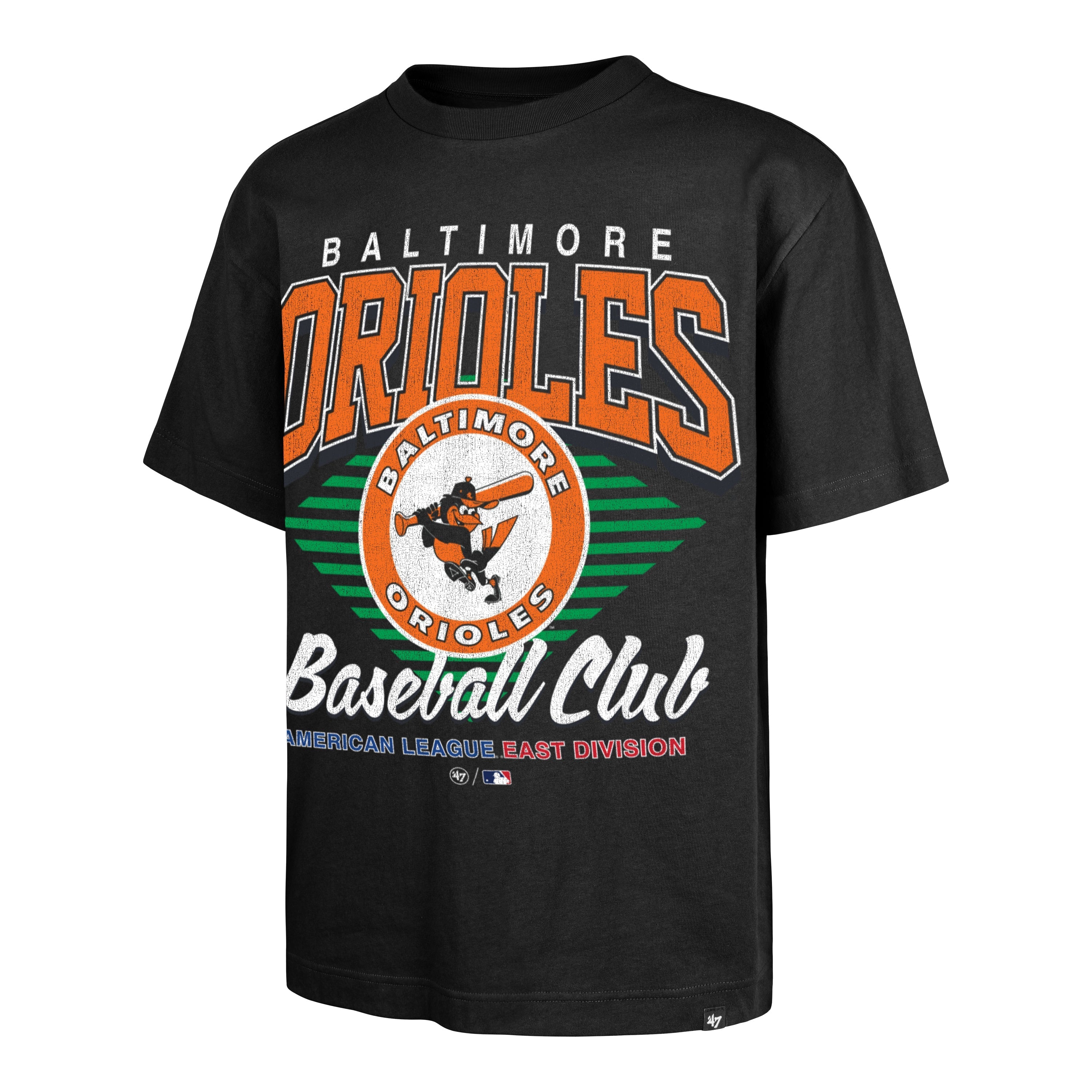 BALTIMORE ORIOLES COOPERSTOWN EXTENDED PLAY '47 FOUNDATION TEE