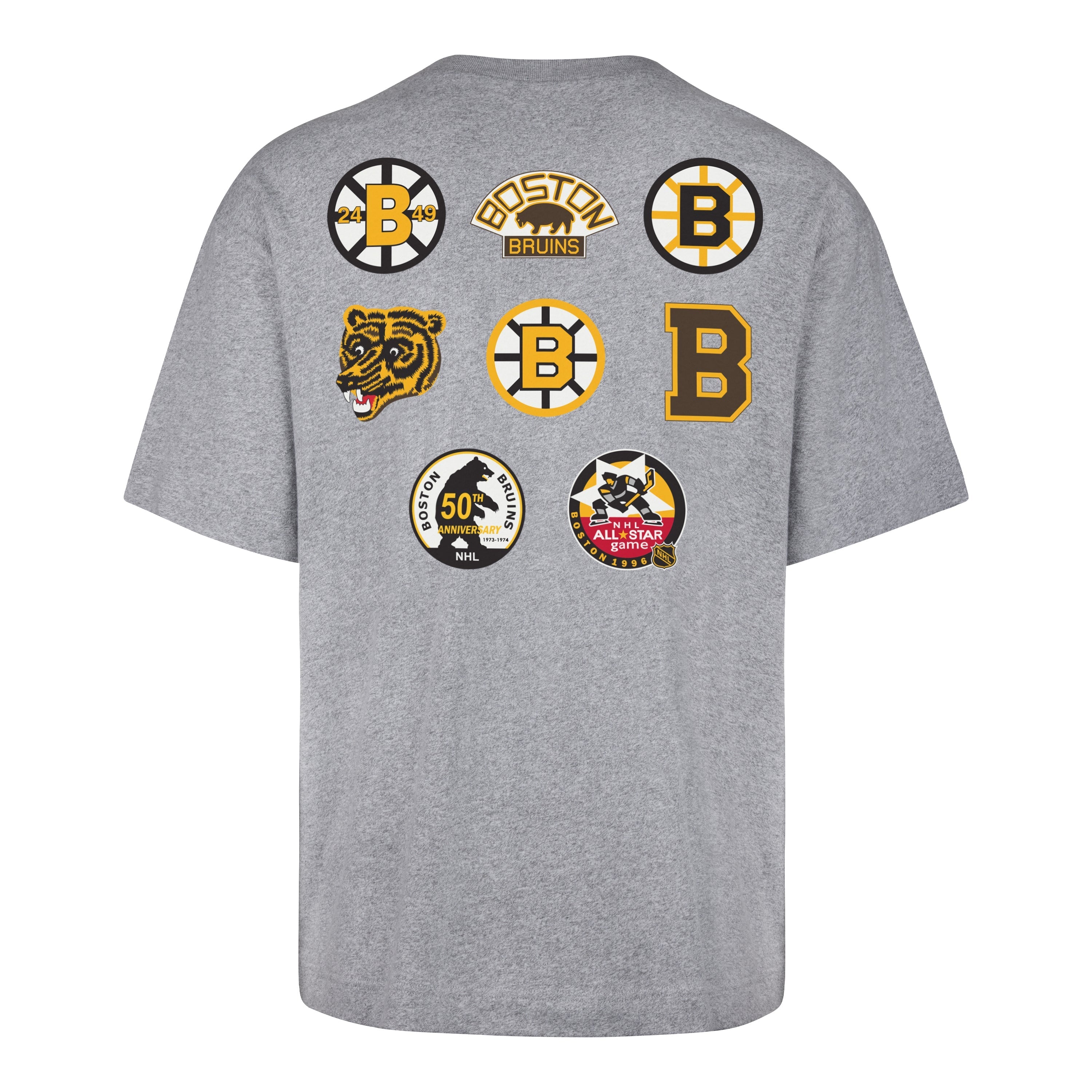 BOSTON BRUINS VINTAGE HISTORY '47 LOCK FOUNDATION TEE
