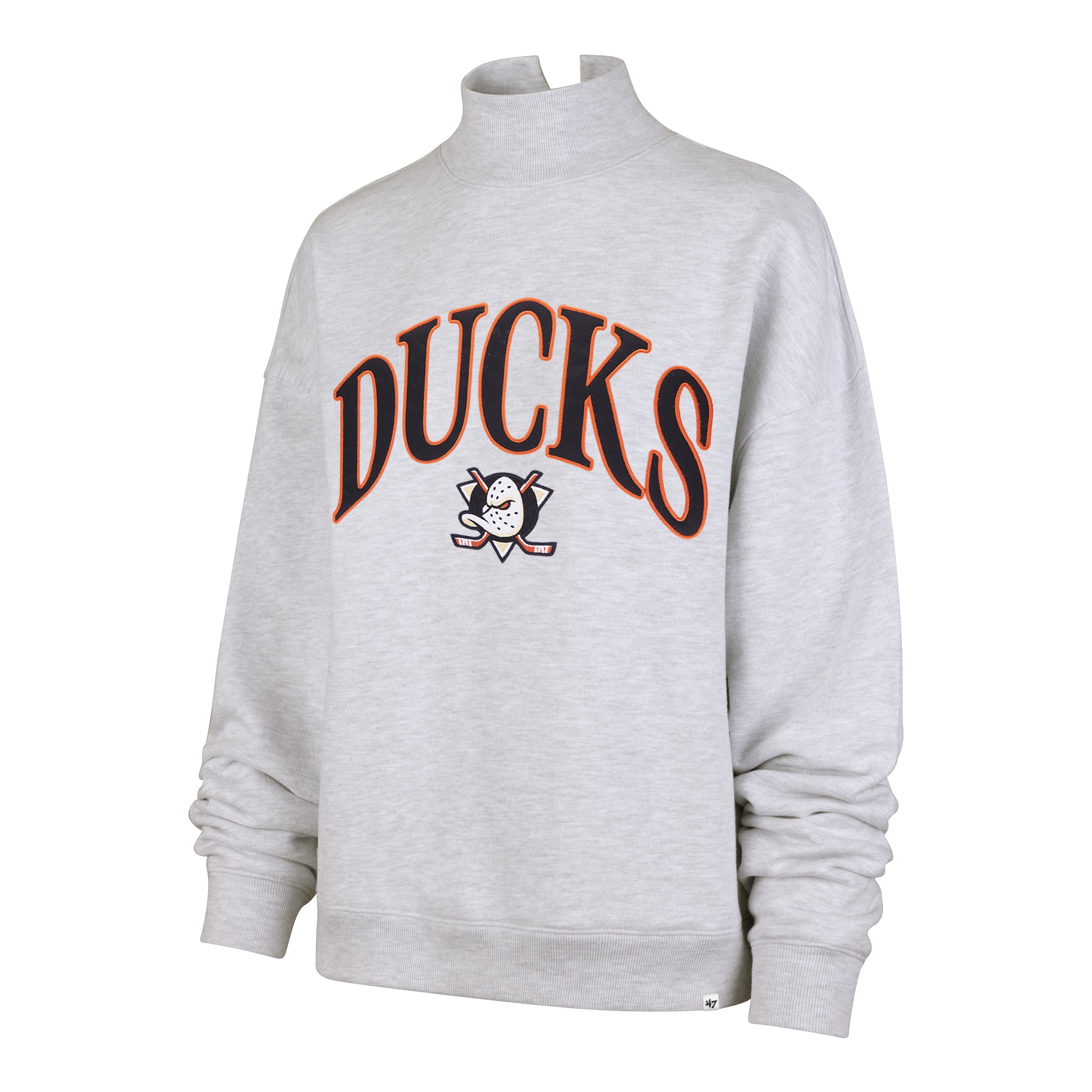 ANAHEIM DUCKS VANTAGE '47 MOCK NECK PULLOVER WOMENS