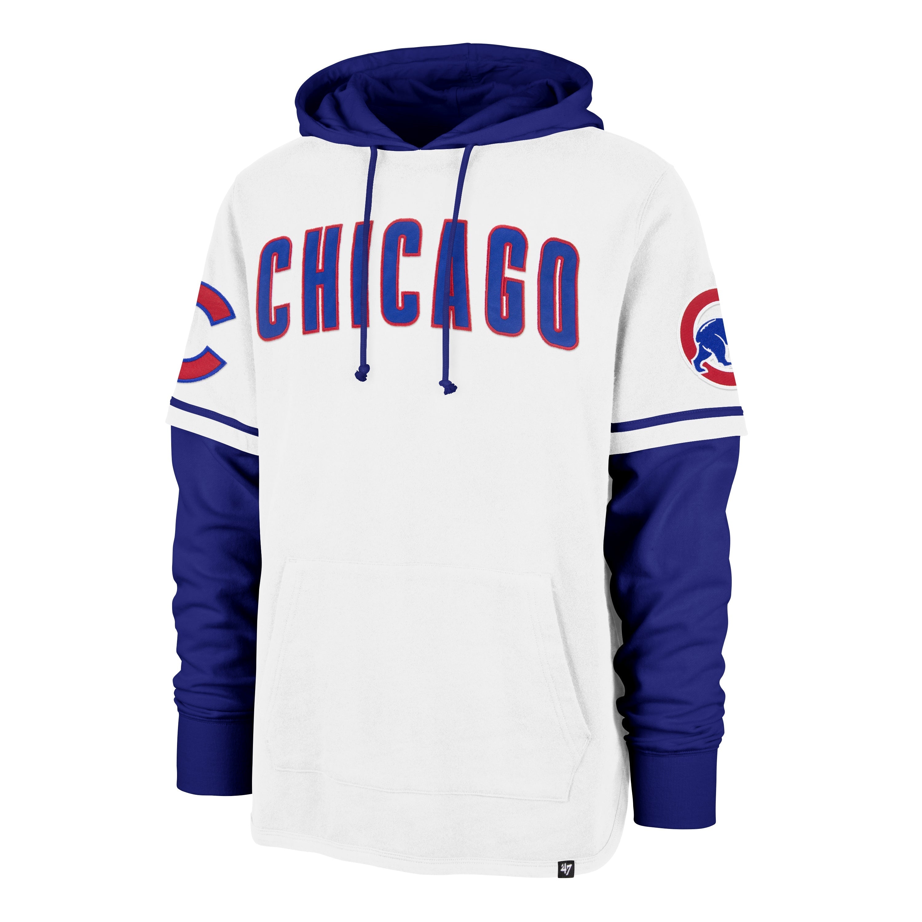 CHICAGO CUBS TRIFECTA '47 SHORTSTOP PULLOVER HOOD