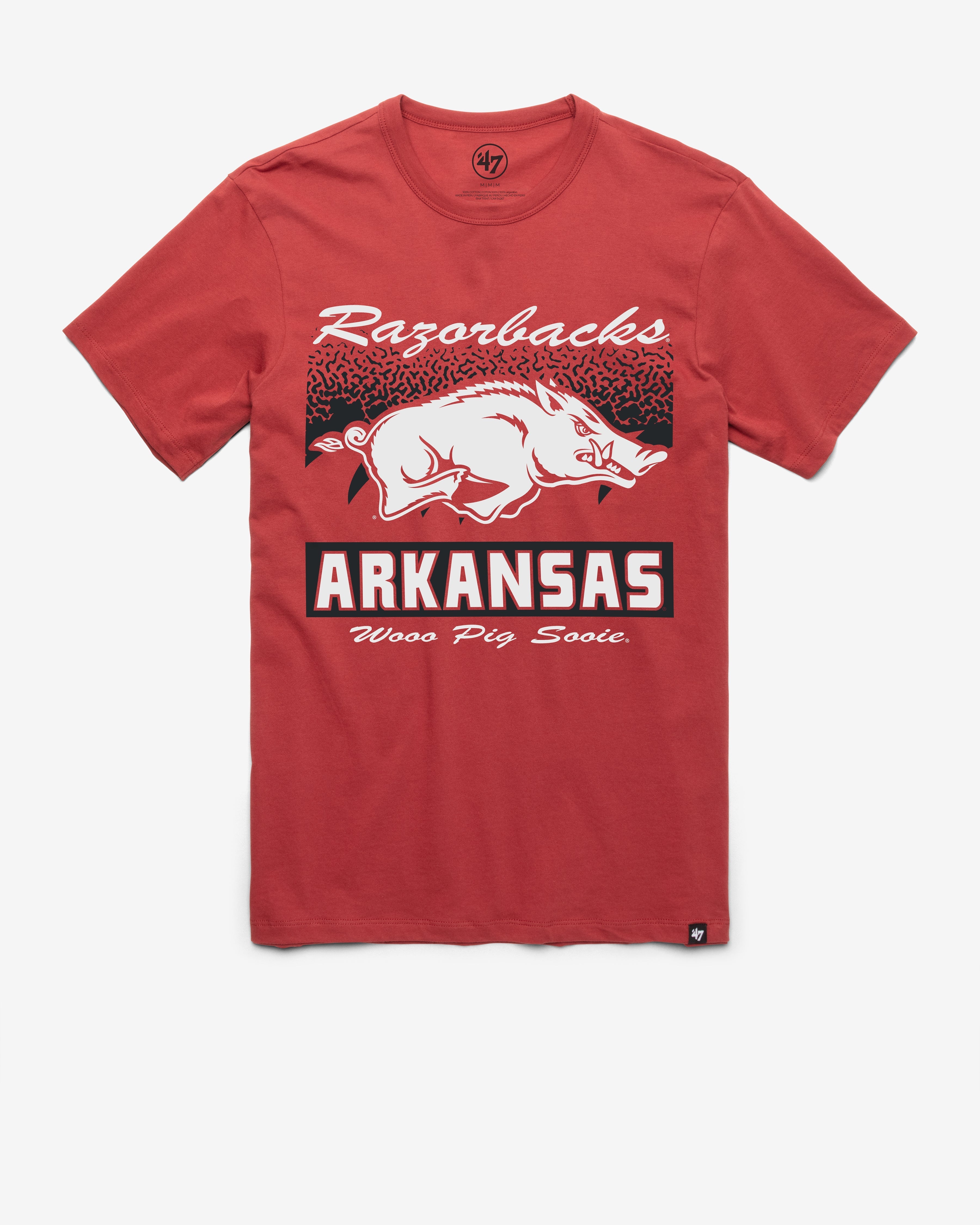 ARKANSAS RAZORBACKS WAVER '47 FRANKLIN TEE