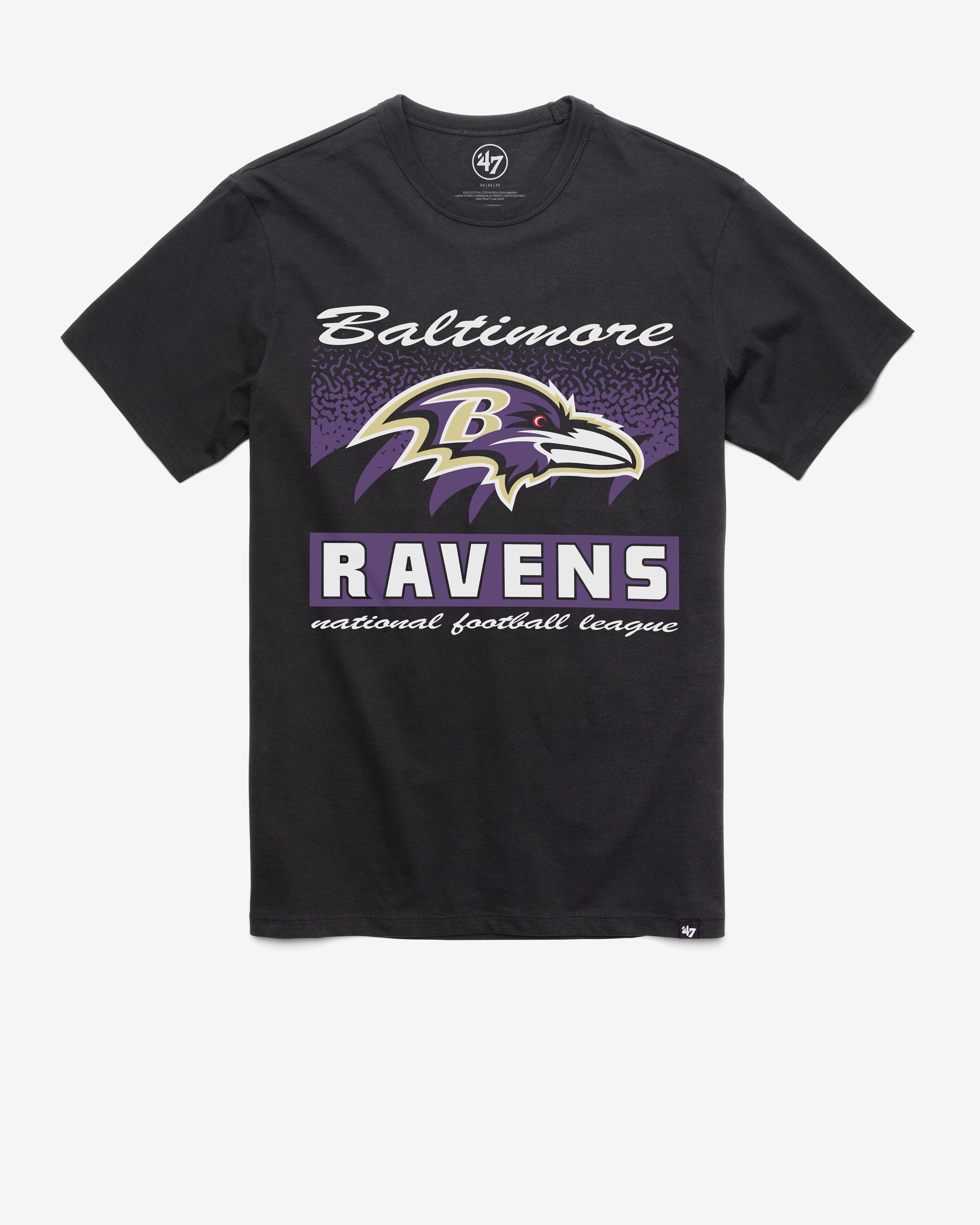BALTIMORE RAVENS WAVER '47 FRANKLIN TEE