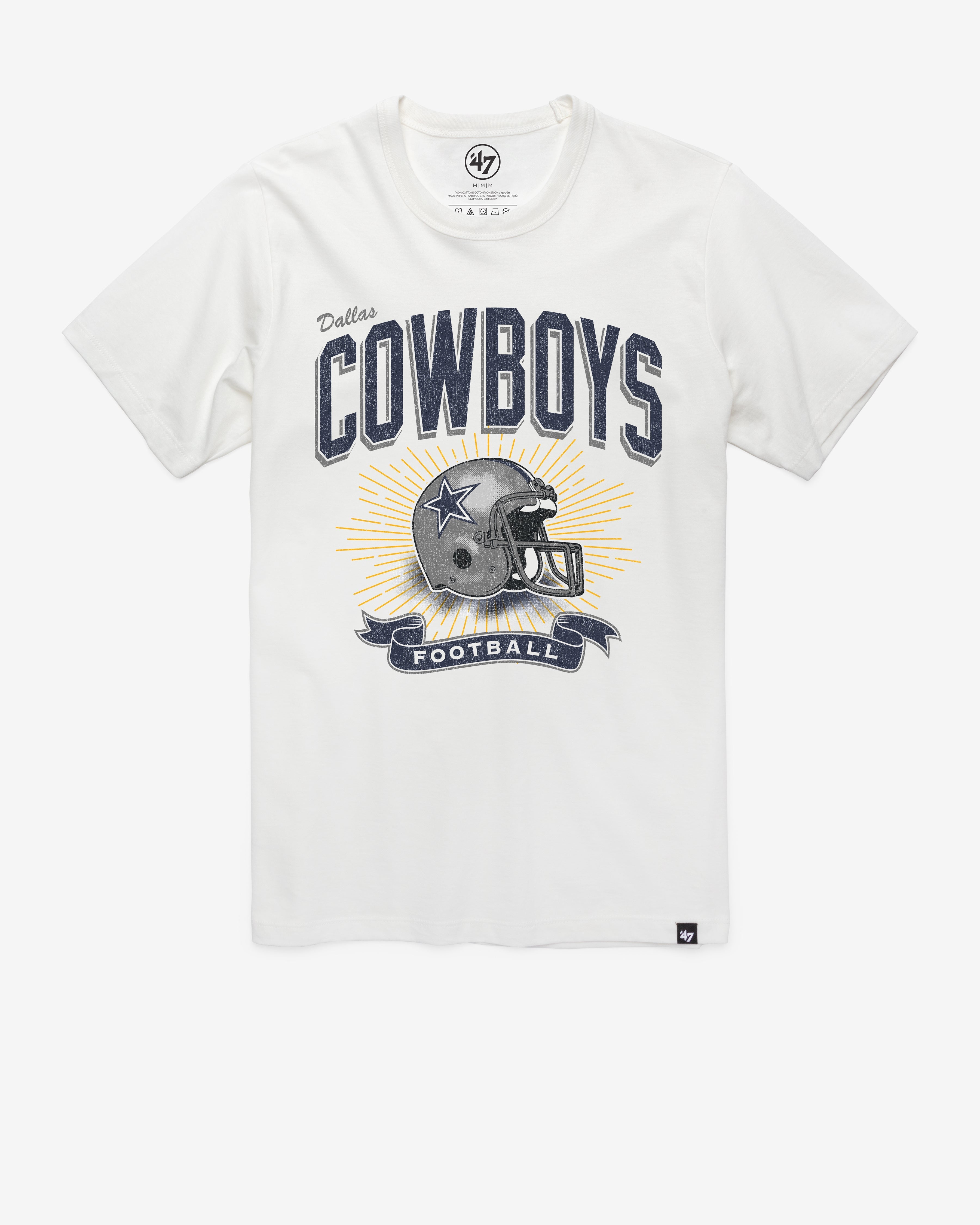 DALLAS COWBOYS HISTORIC PRIME PLAY '47 FRANKLIN TEE