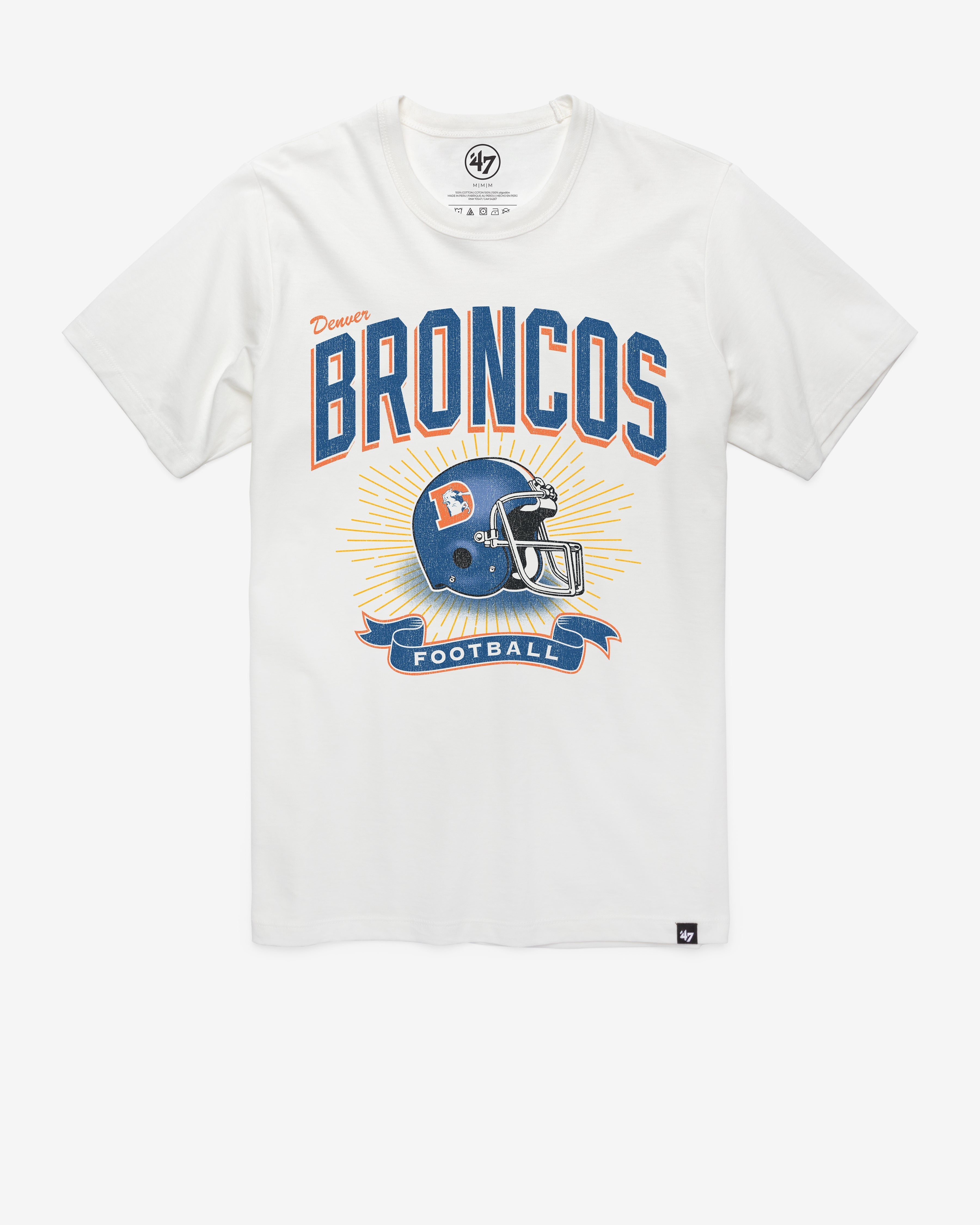 DENVER BRONCOS HISTORIC PRIME PLAY '47 FRANKLIN TEE