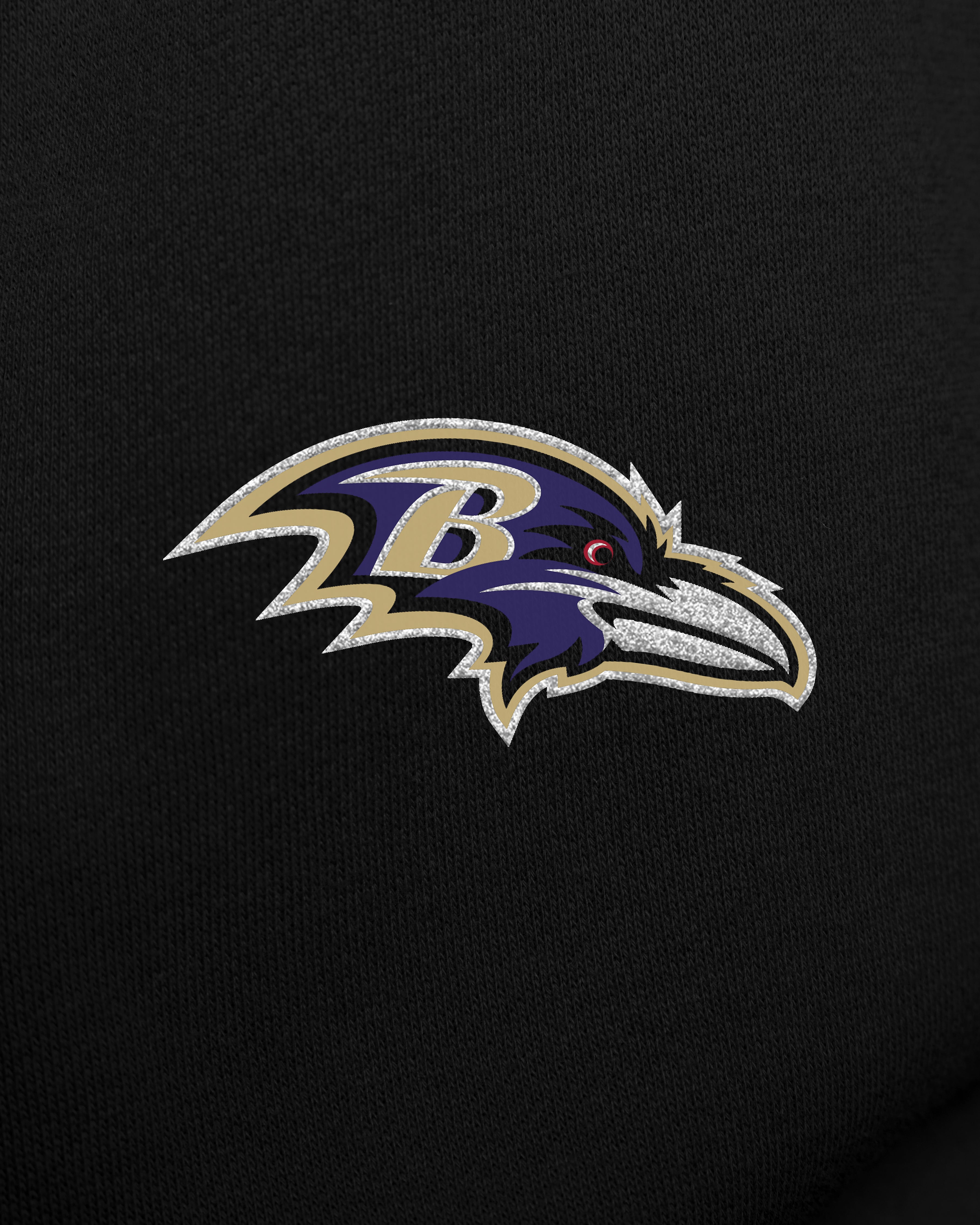 BALTIMORE RAVENS GO BIG '47 OVERSIZED CREW WOMENS