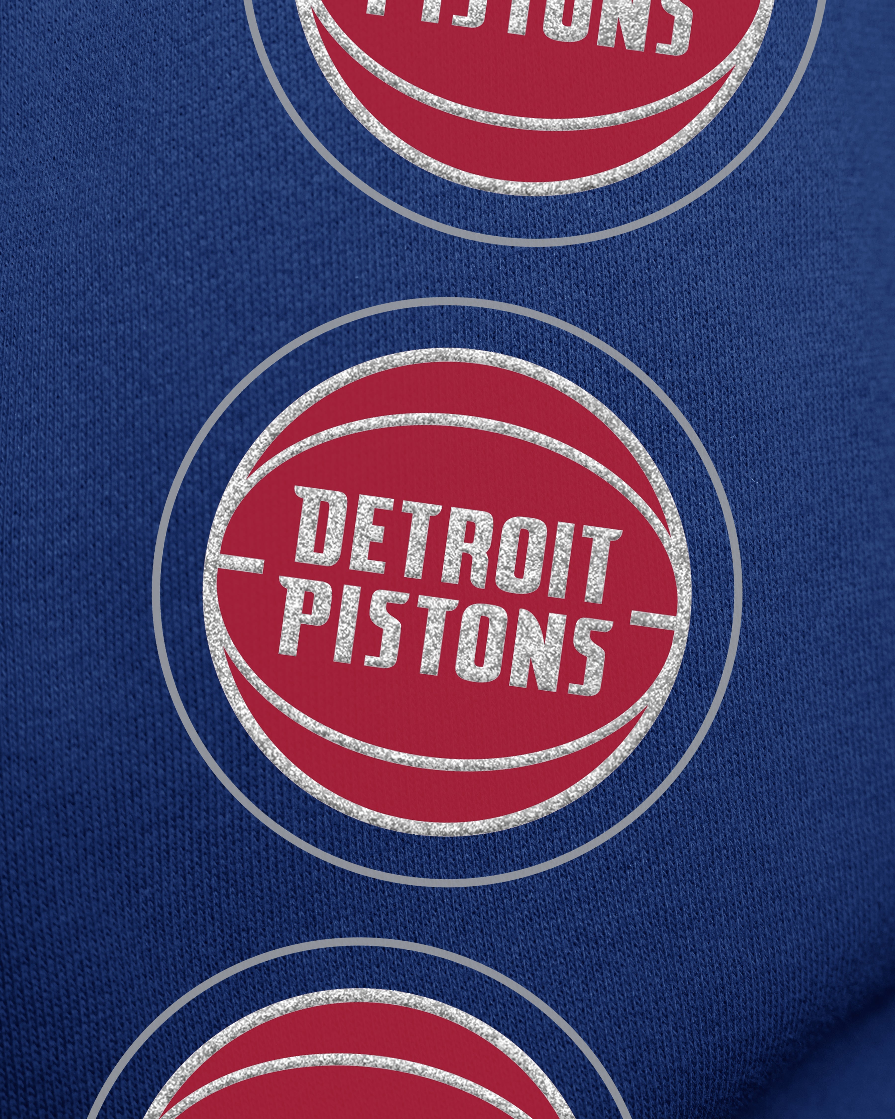 DETROIT PISTONS GO BIG '47 OVERSIZED CREW WOMENS