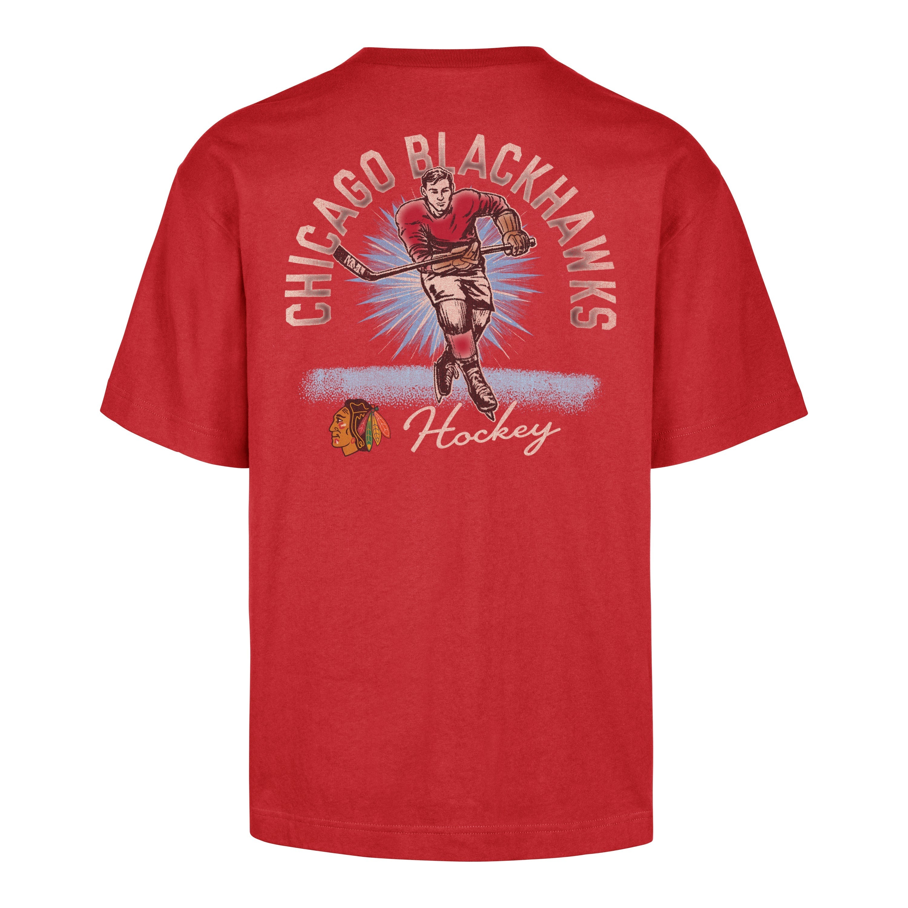 CHICAGO BLACKHAWKS GAME ON '47 FOUNDATION TEE