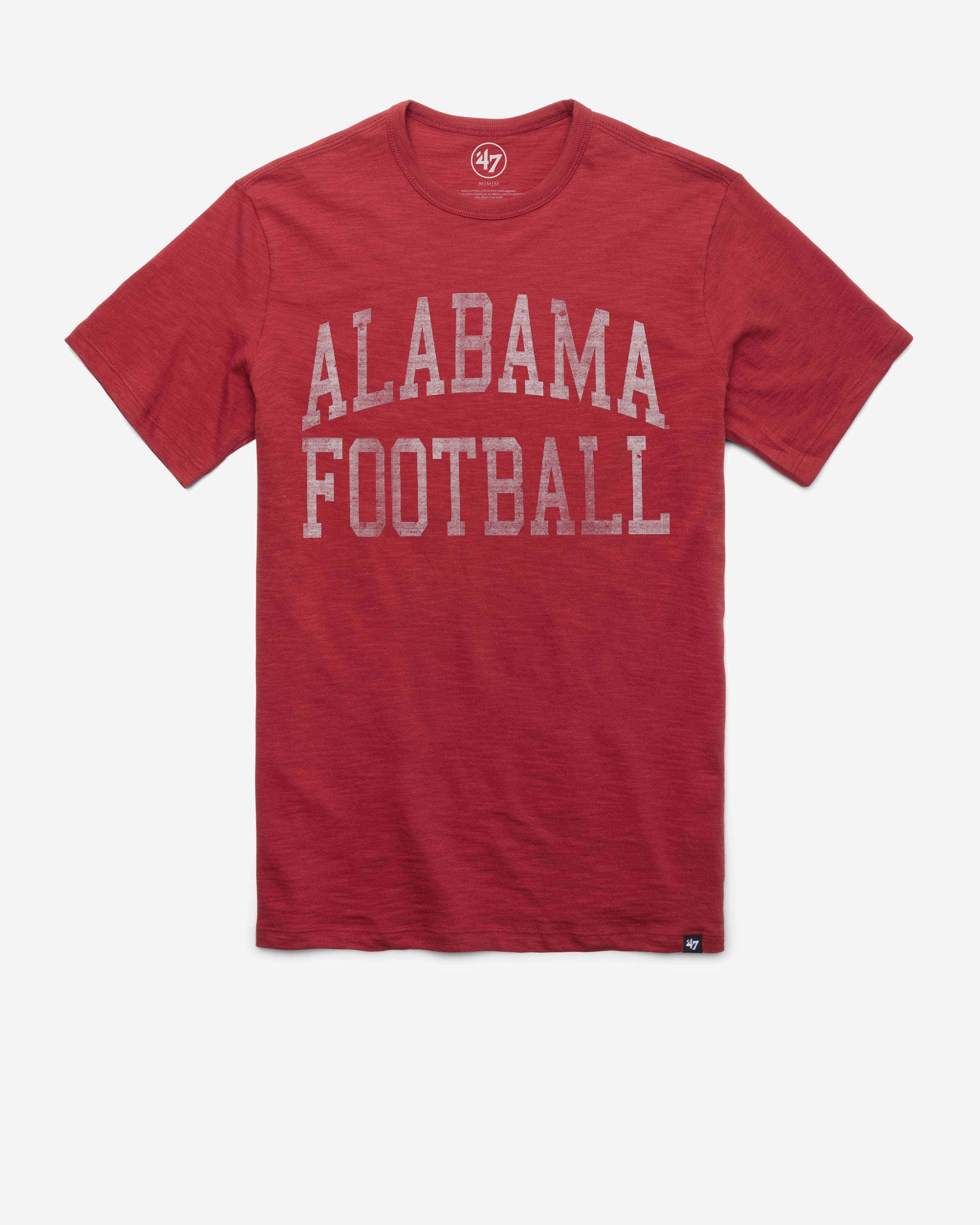 ALABAMA CRIMSON TIDE CLASSIC BLOCK '47 SCRUM TEE