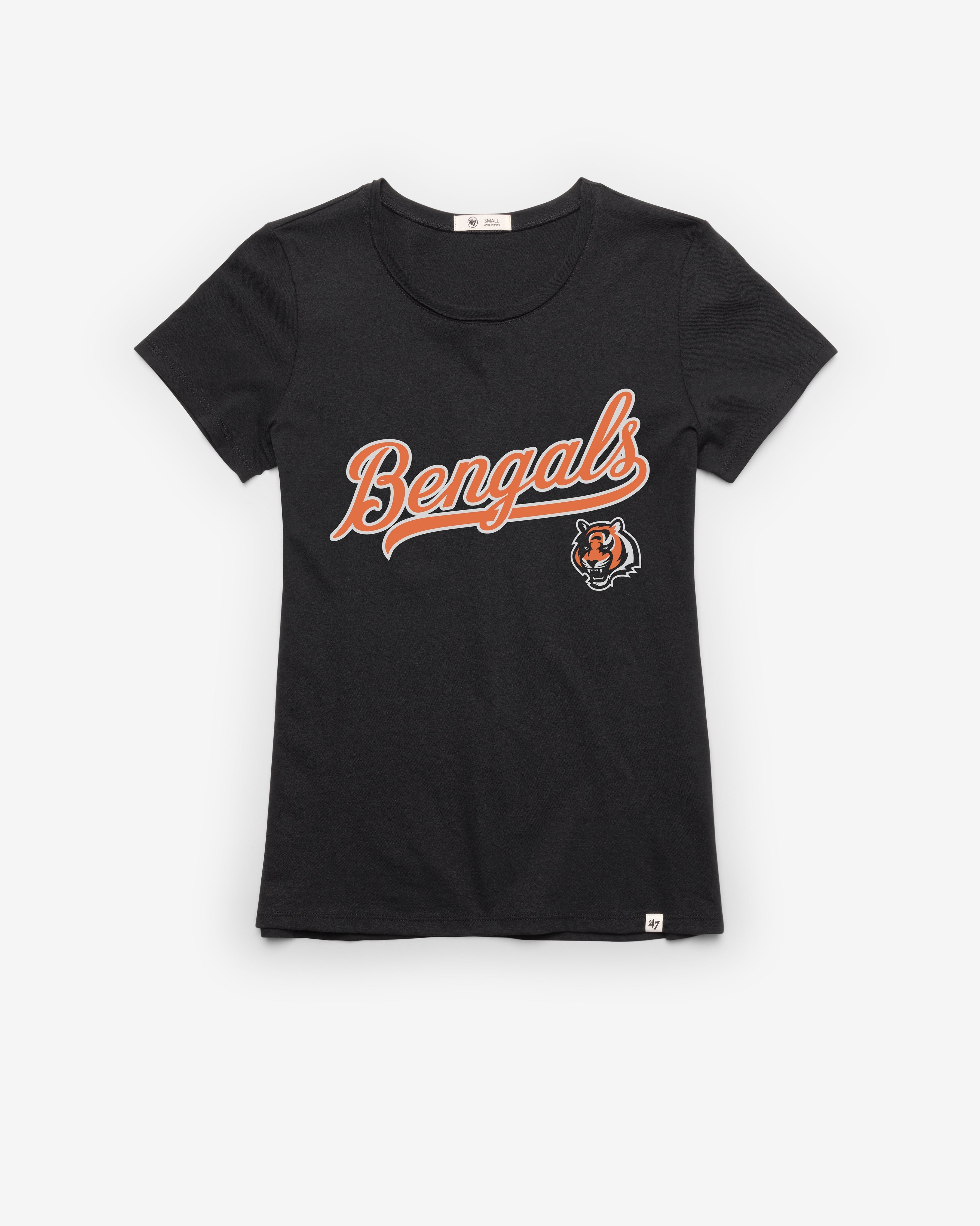 CINCINNATI BENGALS TAIL SWEEP '47 FRANKIE TEE WOMENS