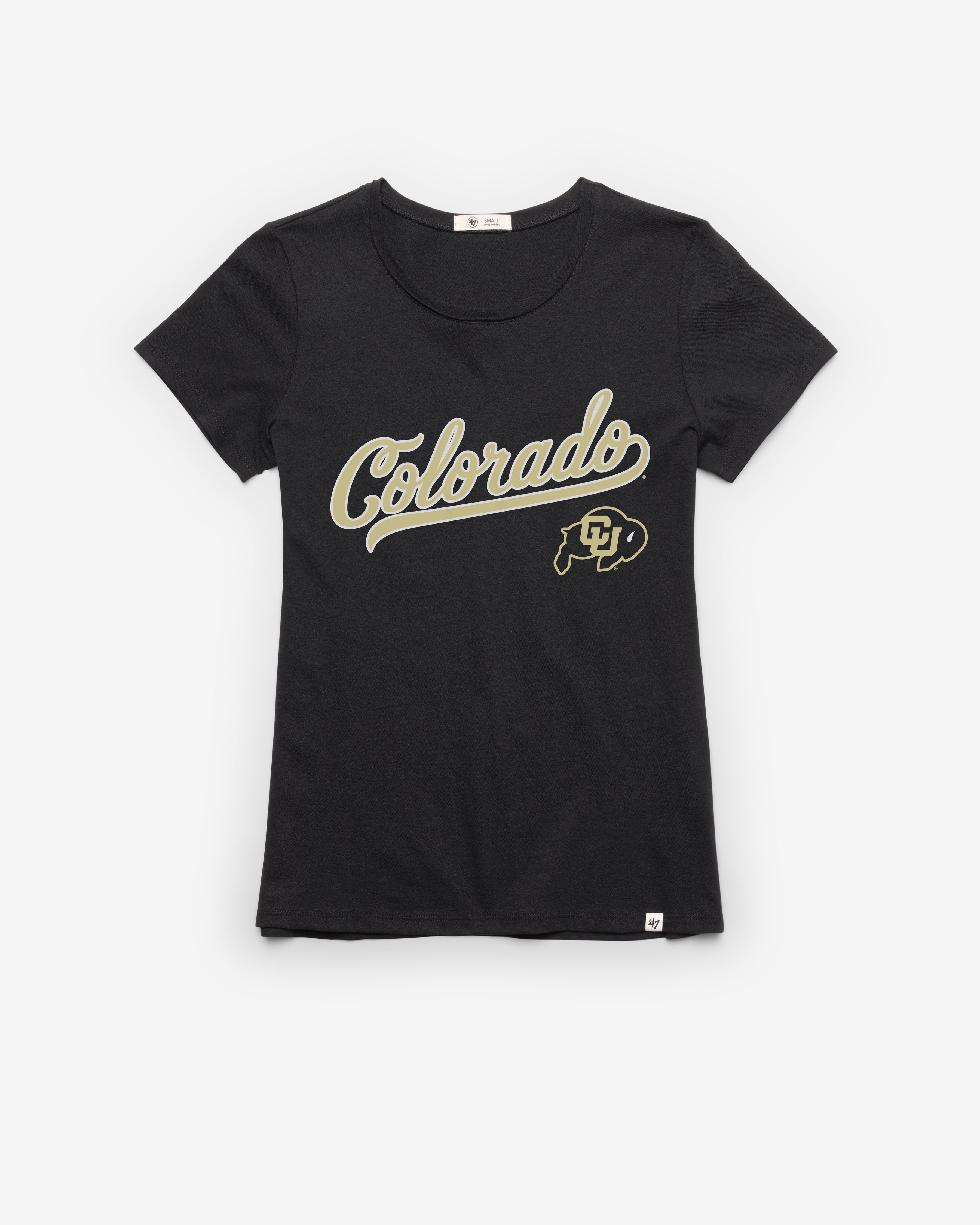 COLORADO BUFFALOES TAIL SWEEP '47 FRANKIE TEE WOMENS